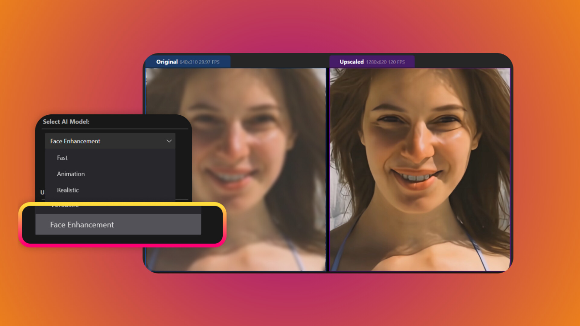 Nero AI Video Upscaler screenshot 3