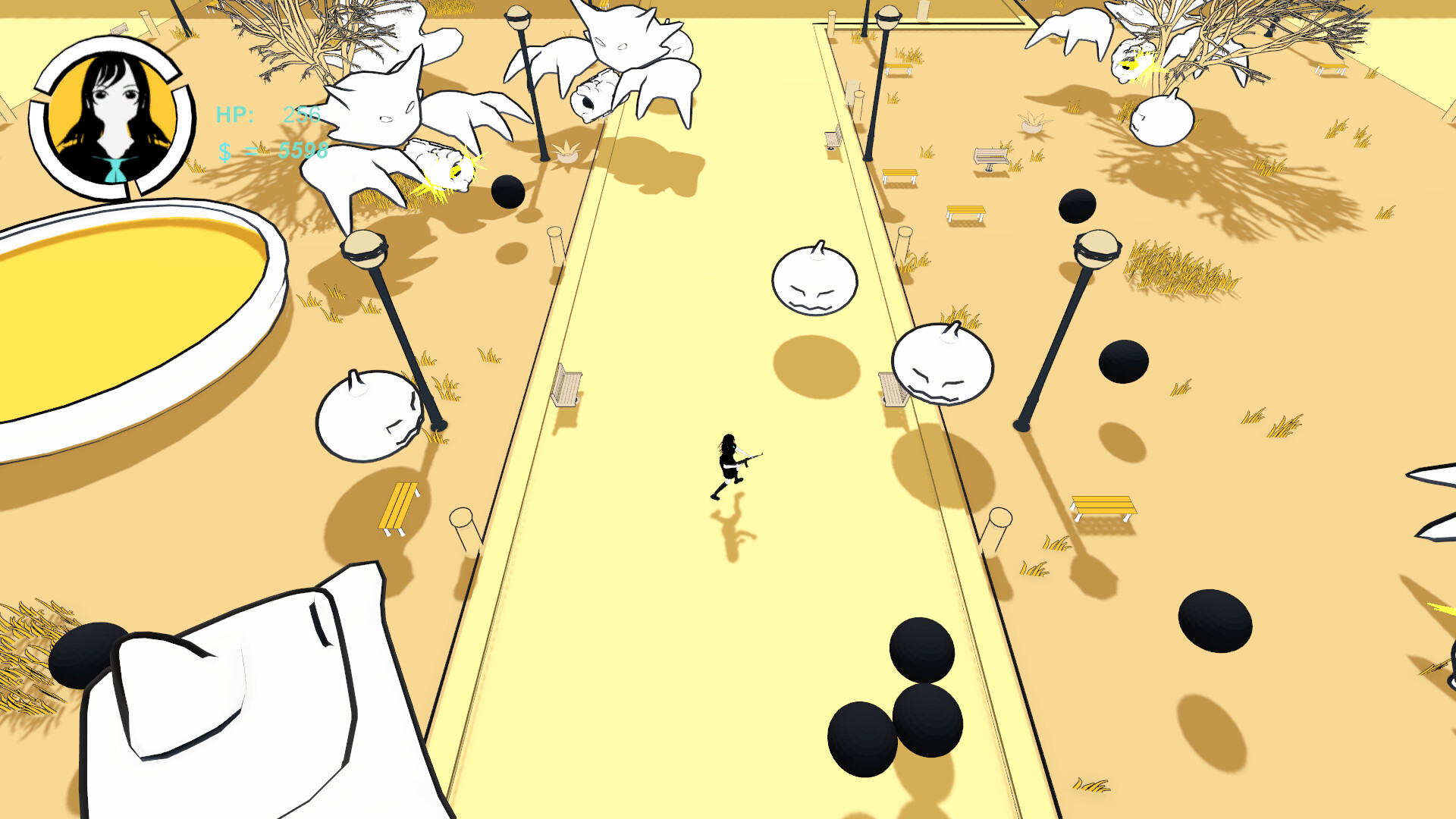 The Yellow Moon's School: The Ghosts Day screenshot 1