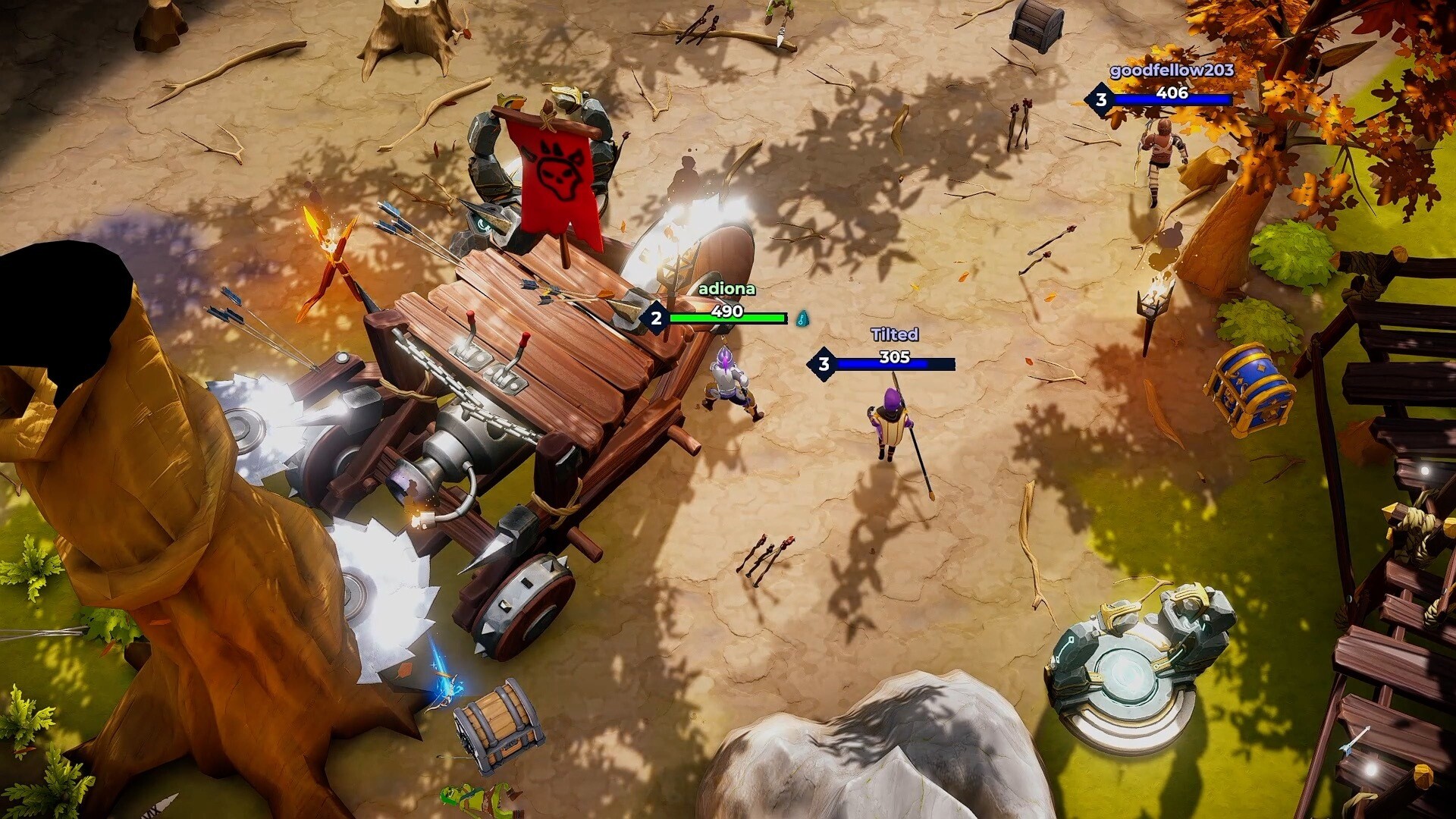 Halls of Greed screenshot 1