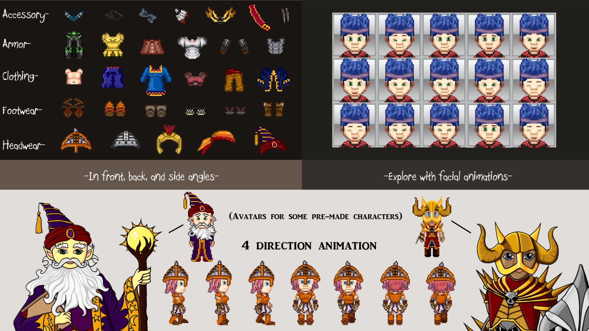 Indie Graphics Bundle - Royalty Free Sprites screenshot 1
