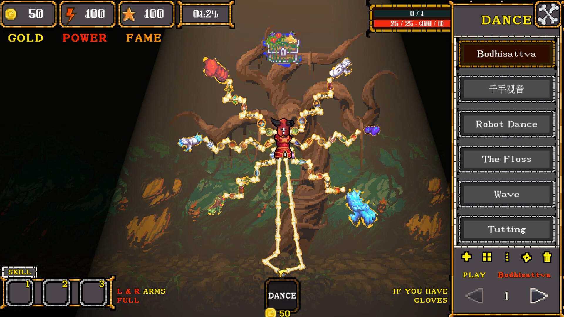 Skeleton Messy screenshot 4