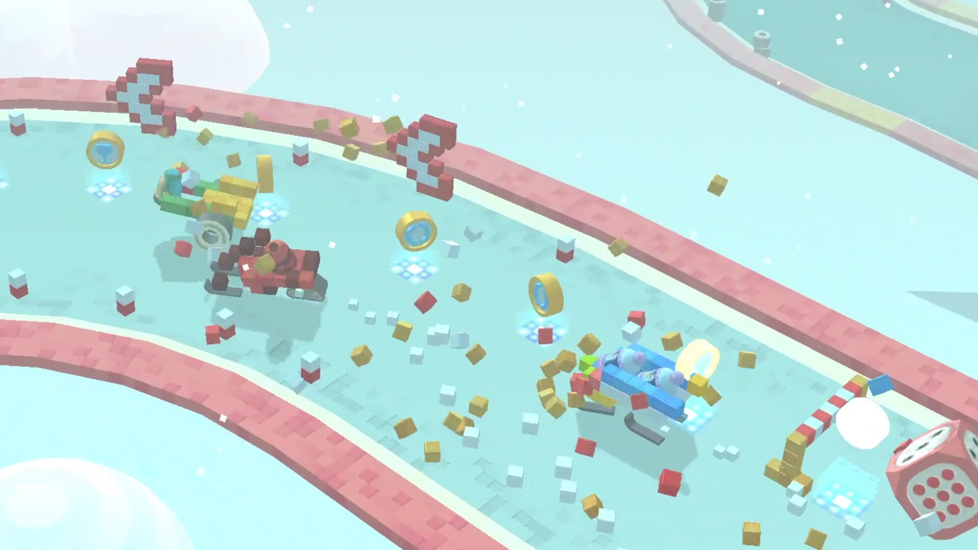 Pixel Car Racing: Blocky Crash screenshot 6