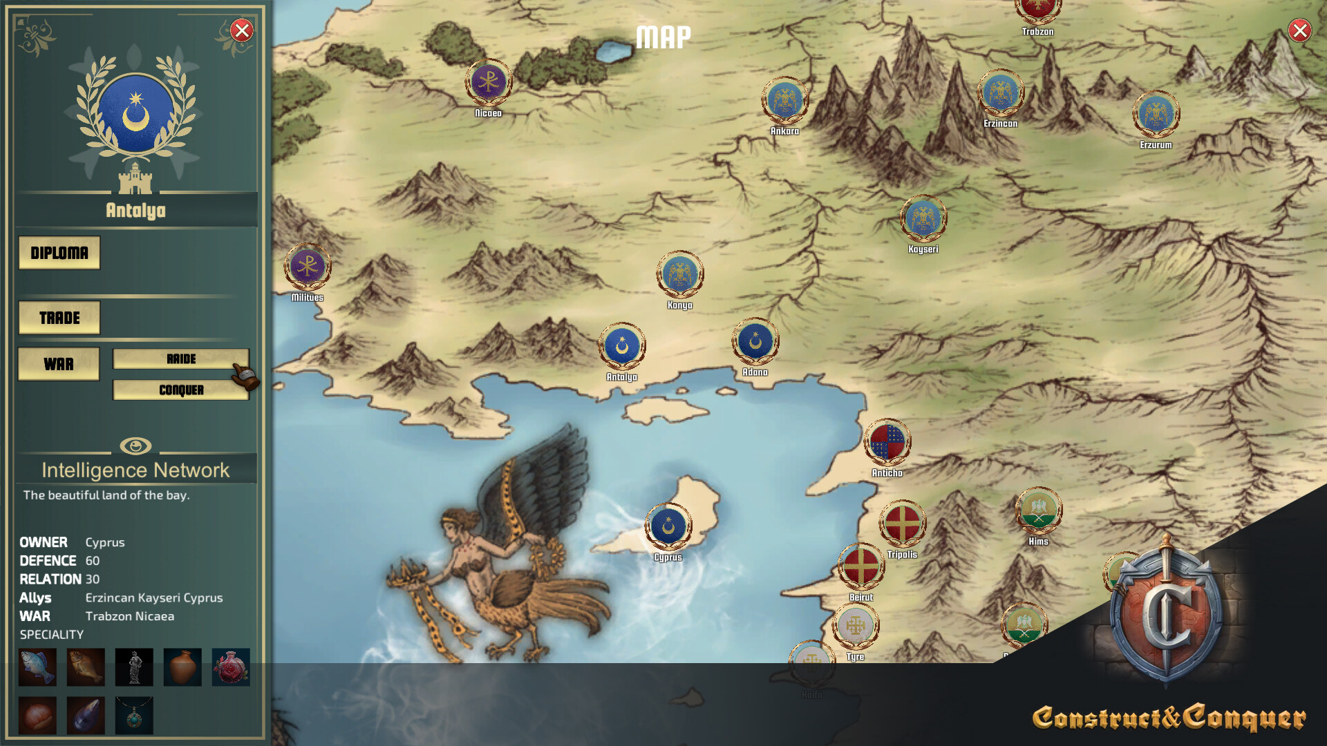 Construct&Conquer:The Levant in the 12th Century screenshot 5