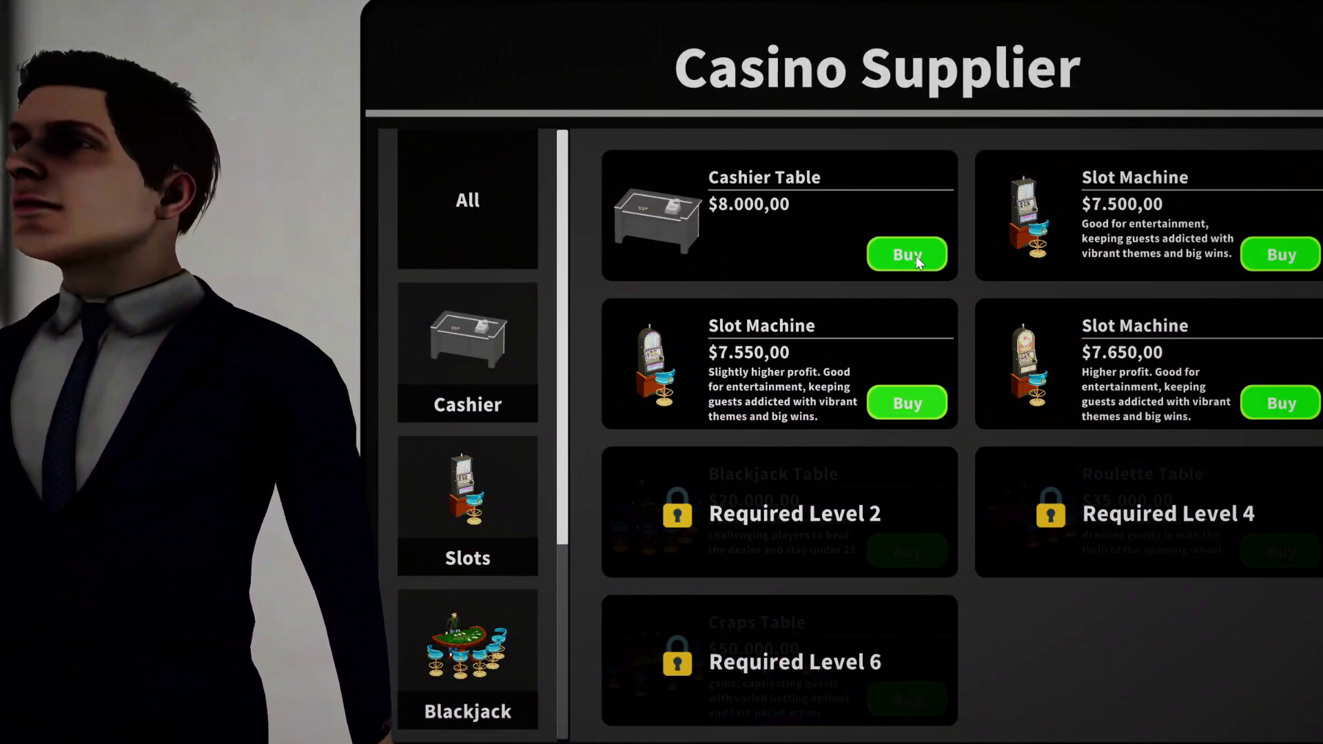 Casino Management Simulator screenshot 5