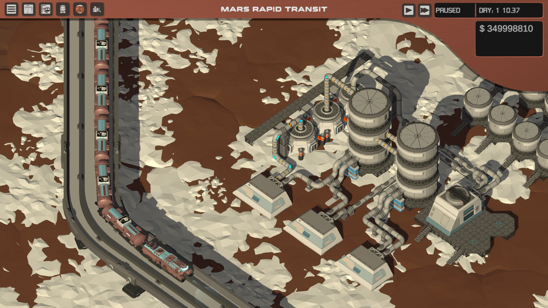 Mars Rapid Transit screenshot 1