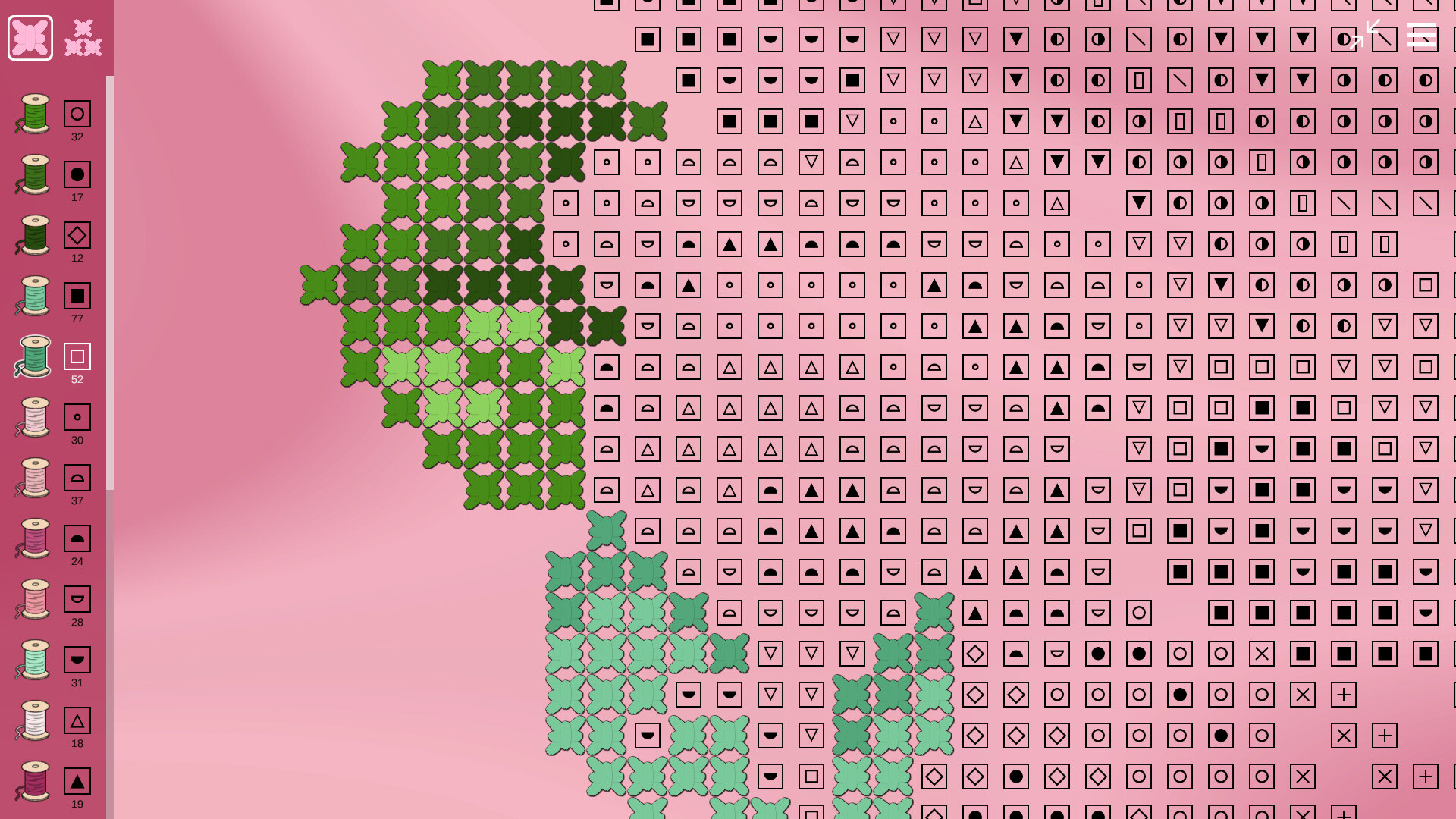 Art-Therapy: Cross Stitch screenshot 3