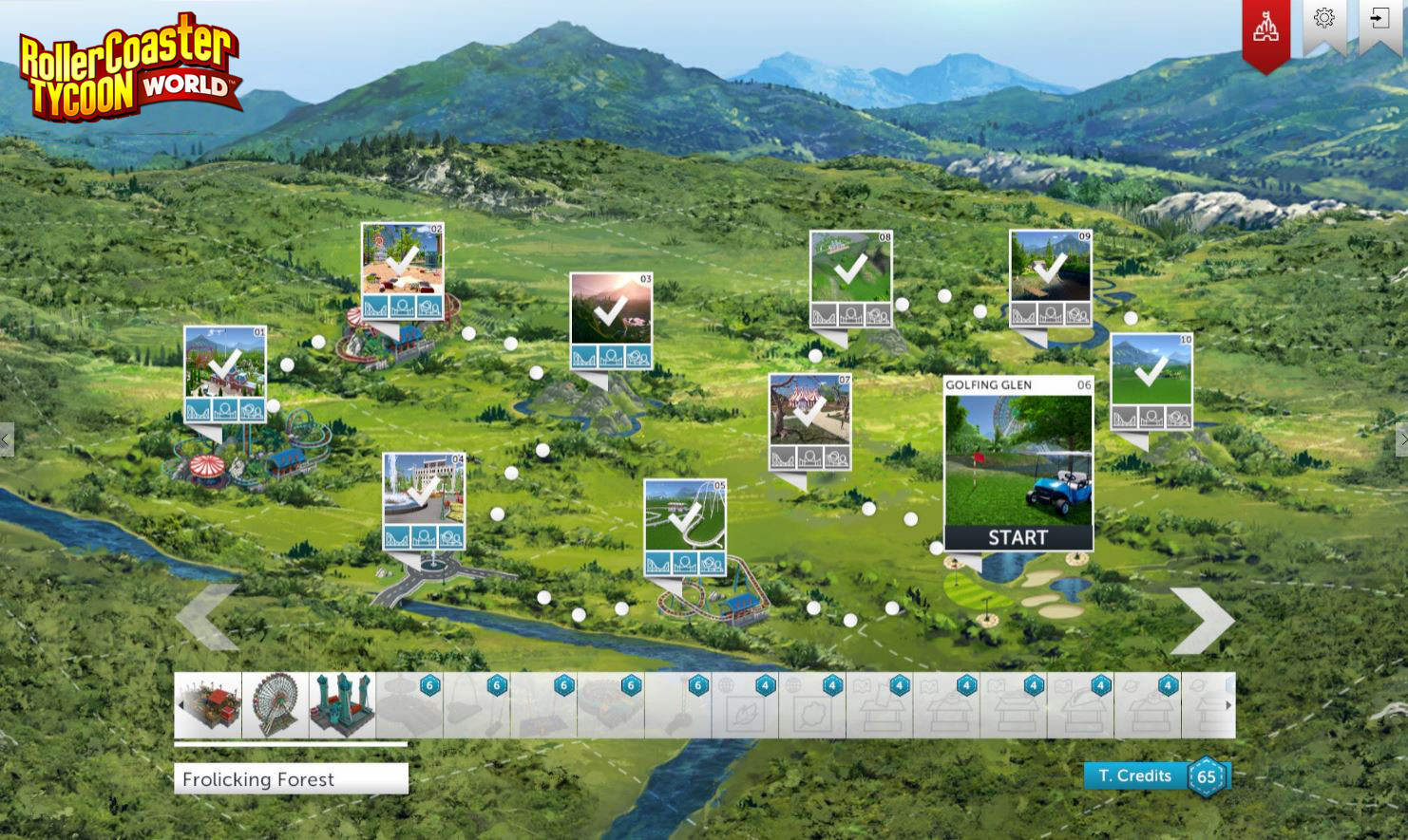RollerCoaster Tycoon World™ screenshot 3