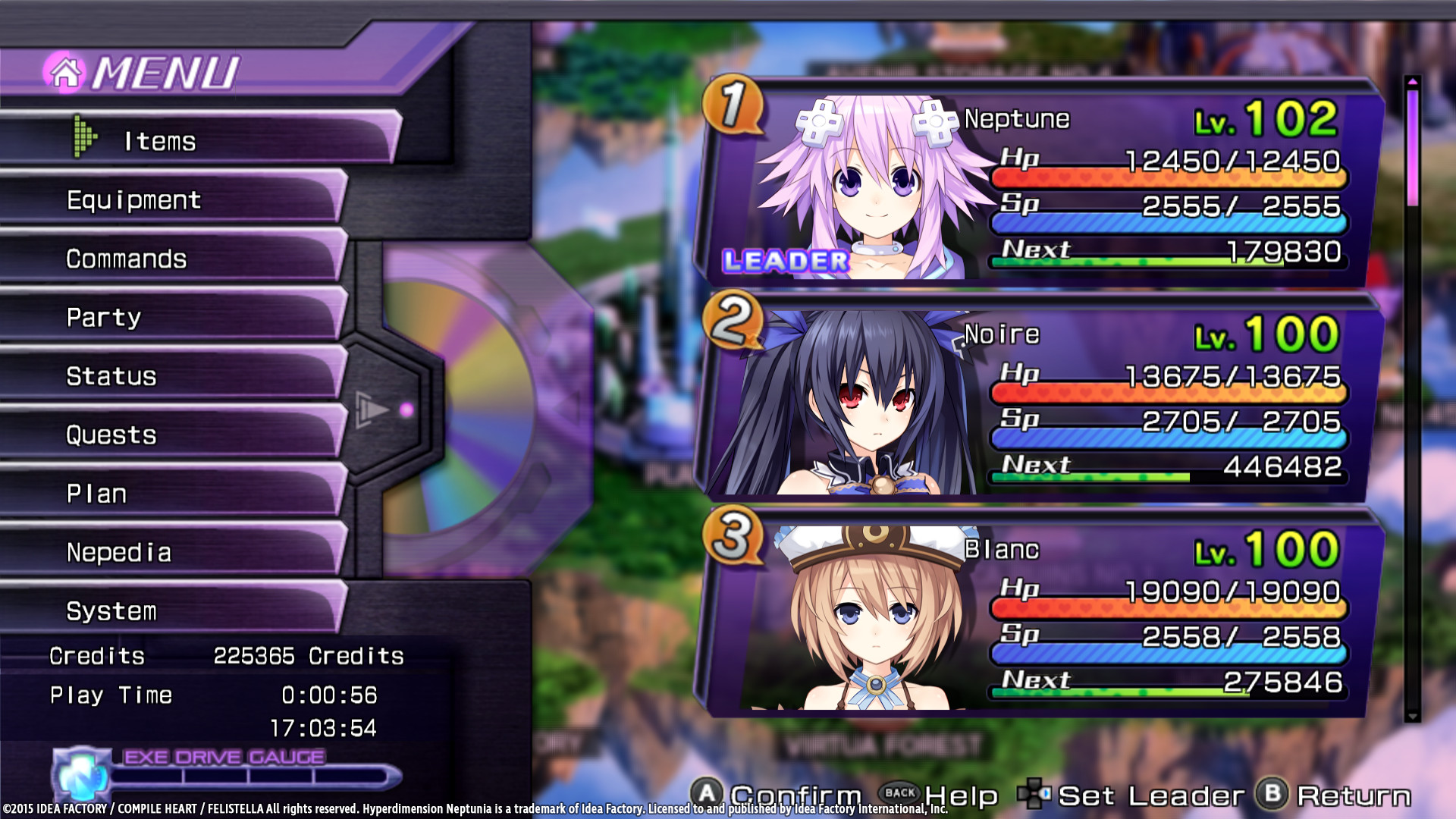 Hyperdimension Neptunia Re;Birth1 screenshot 24