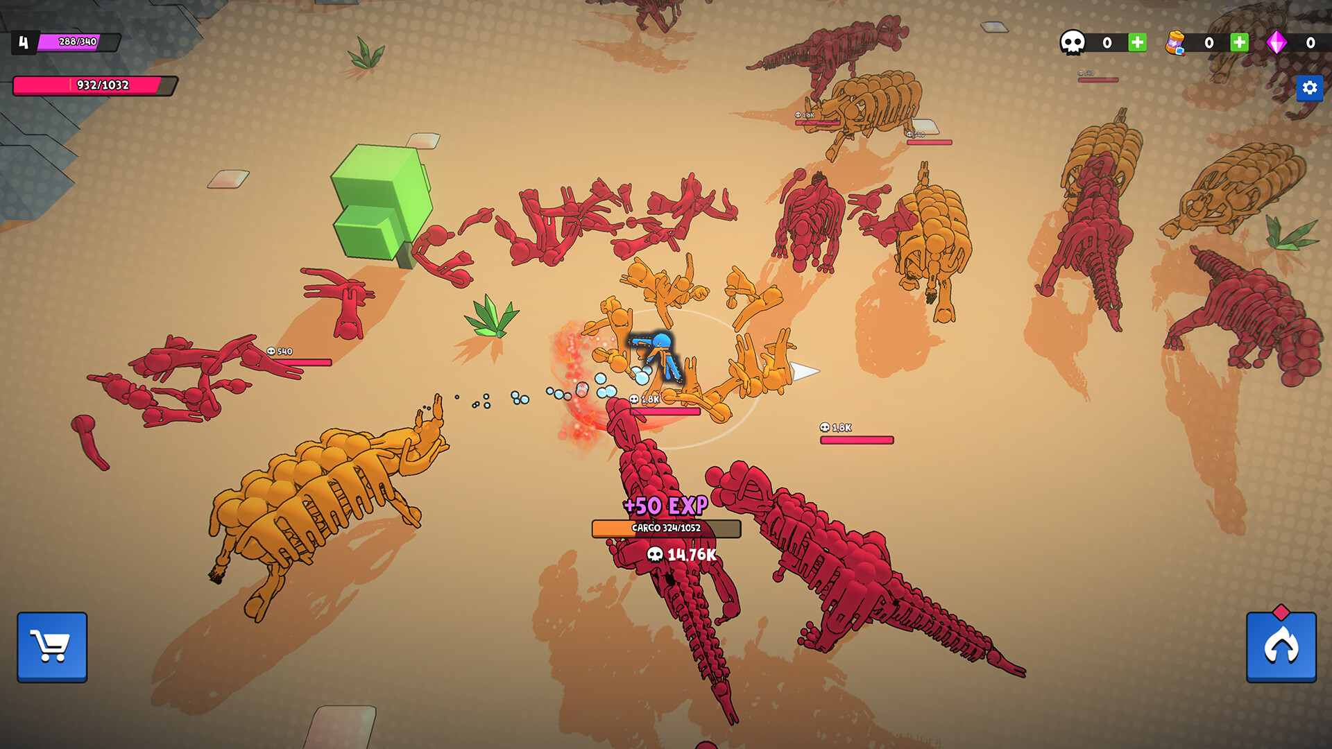 Human Eater Idle screenshot 1