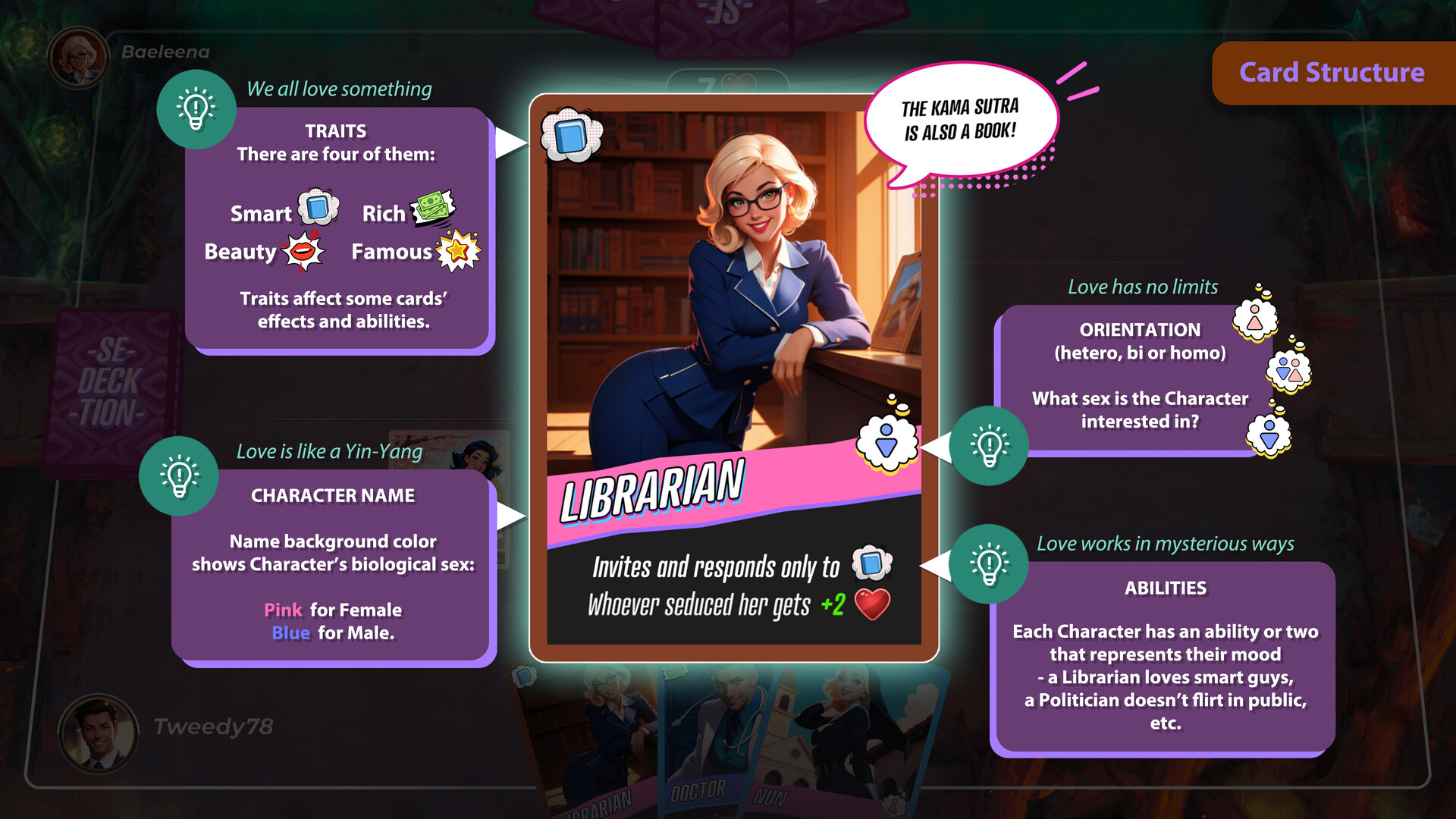 SeDECKtion screenshot 2