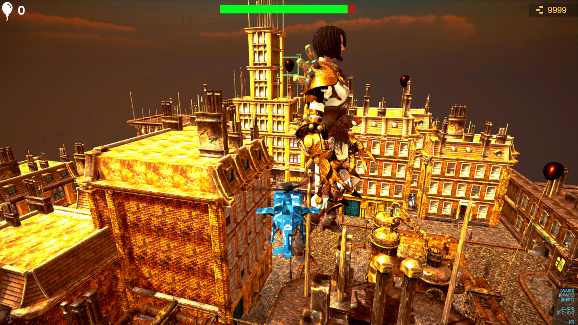 Save Giant Girl from monsters 4 screenshot 2