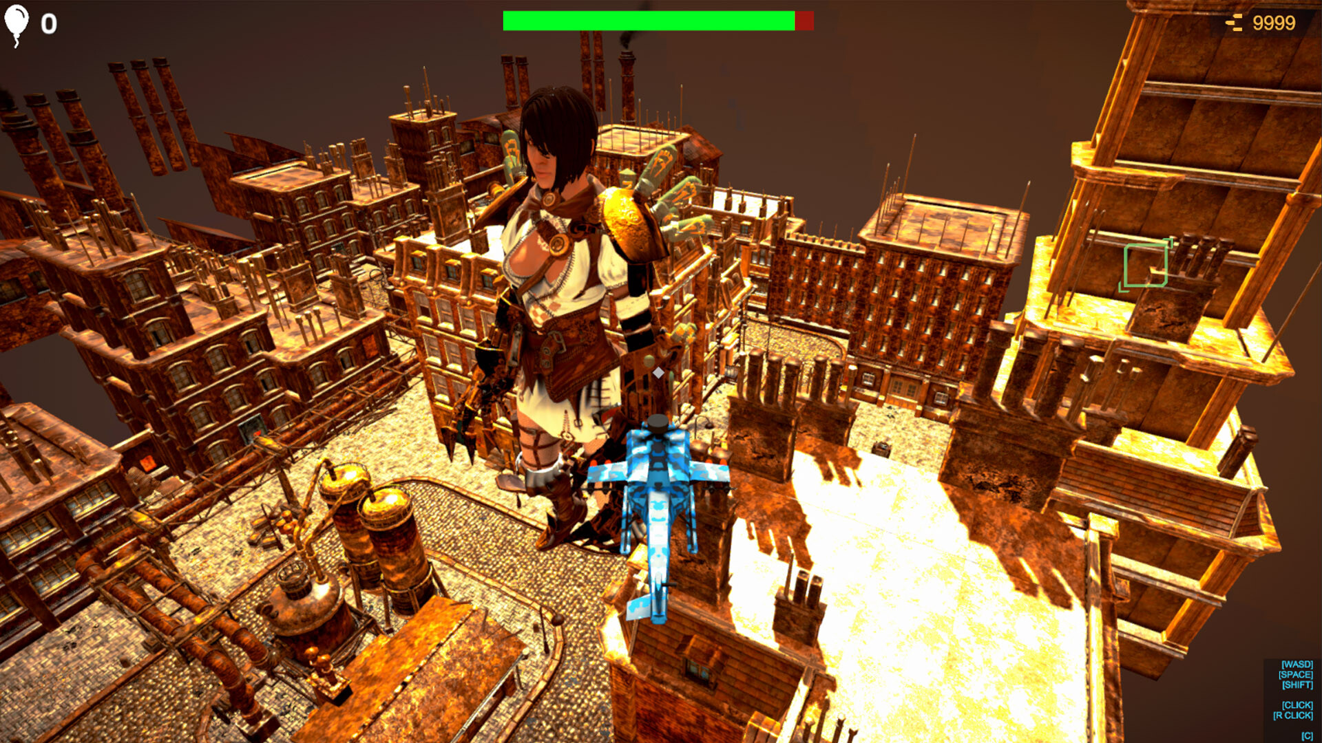 Save Giant Girl from monsters 4 screenshot 4