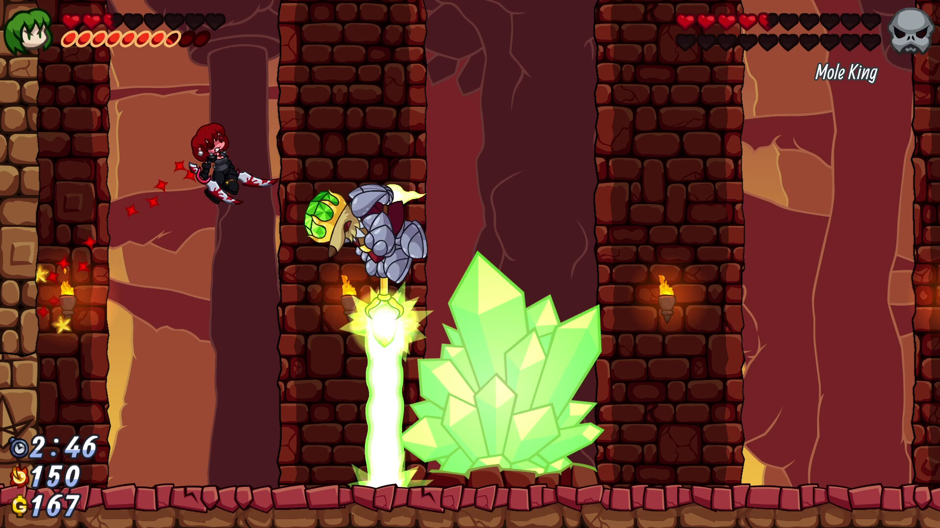 Millie Megavolte 8: Millie and the Mole King screenshot 1