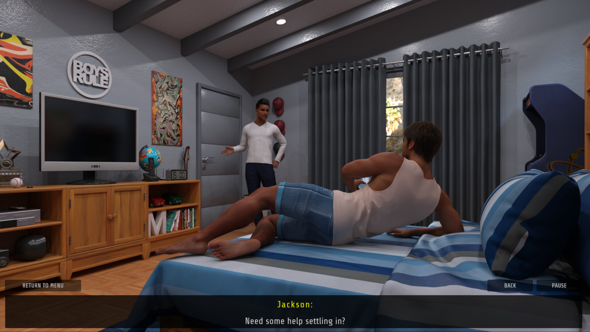 College Gay Sex - Episode 1 screenshot 1