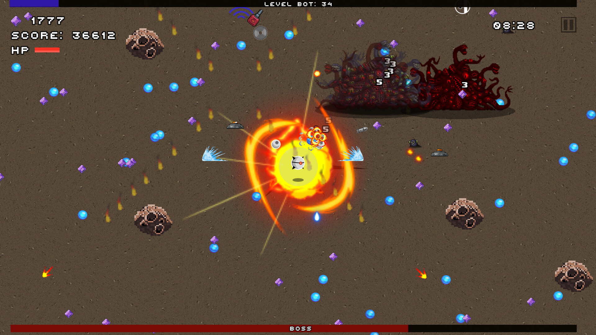 ATOMIC BOT: SURVIVOR ON PLANETS screenshot 5
