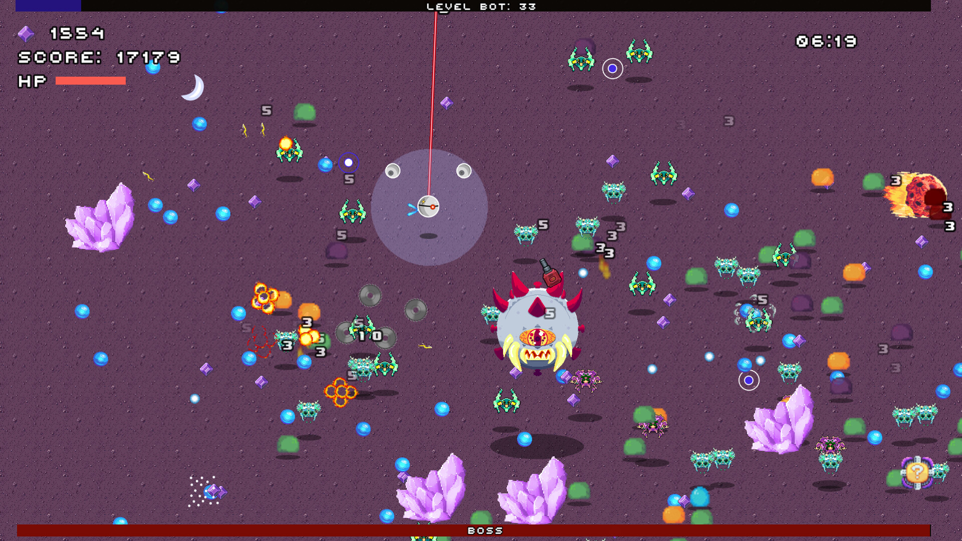 ATOMIC BOT: SURVIVOR ON PLANETS screenshot 1