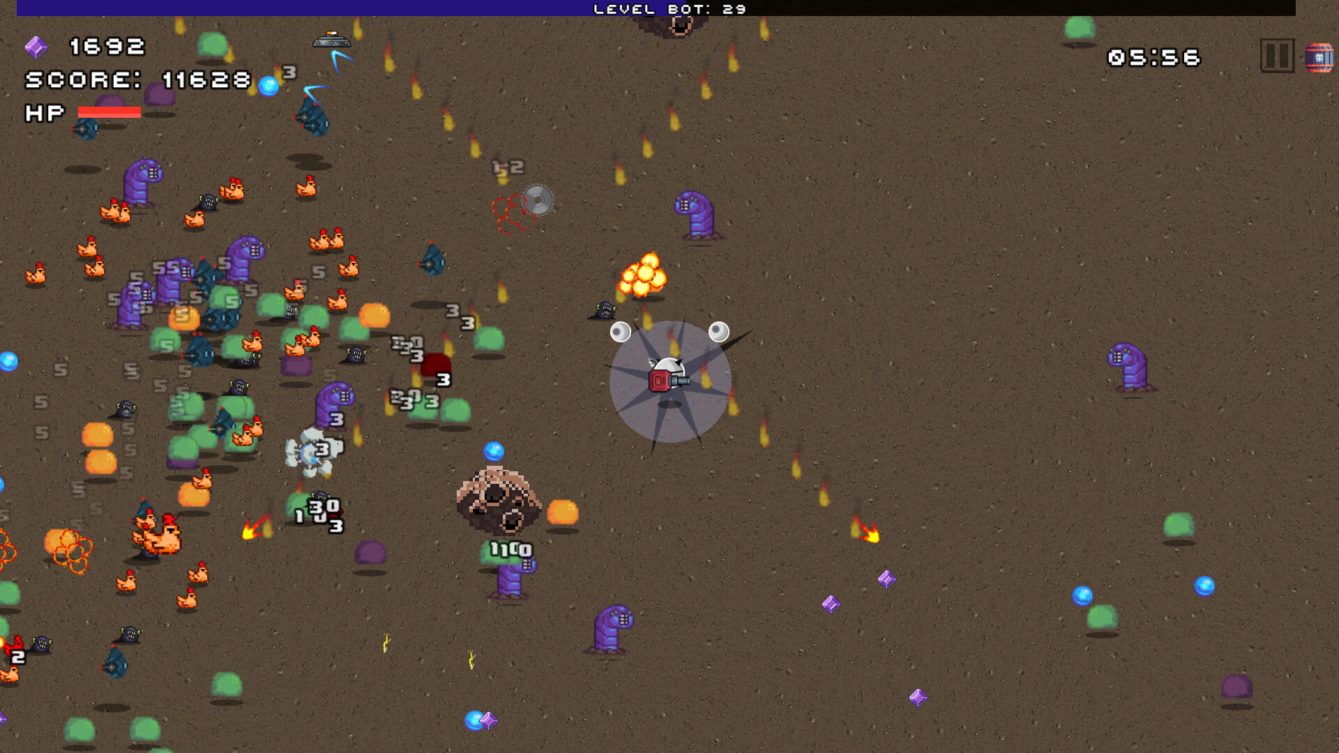 ATOMIC BOT: SURVIVOR ON PLANETS screenshot 4