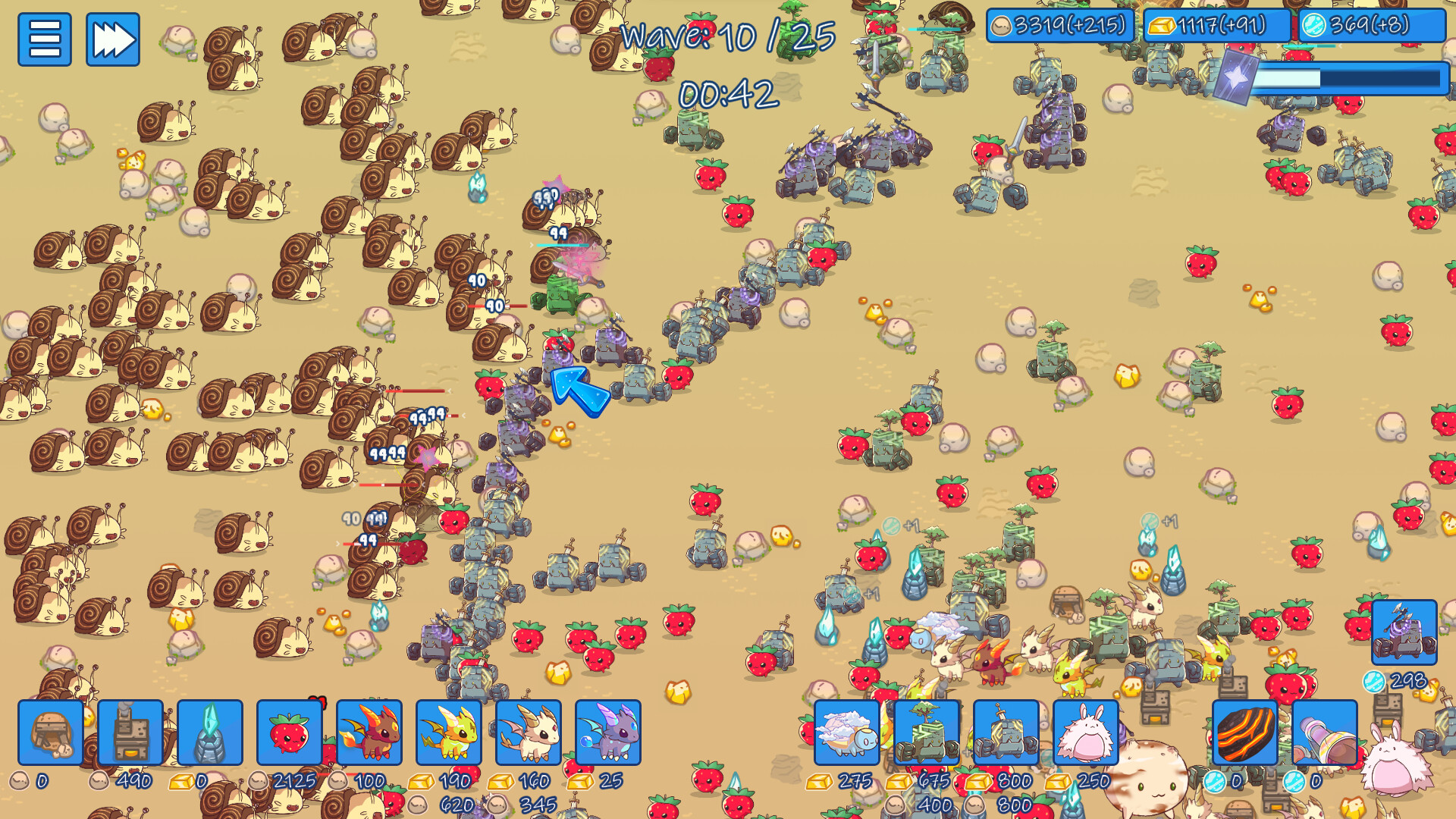 Milky Way TD SURVIVORS AUTOBATTLER RTS screenshot 3