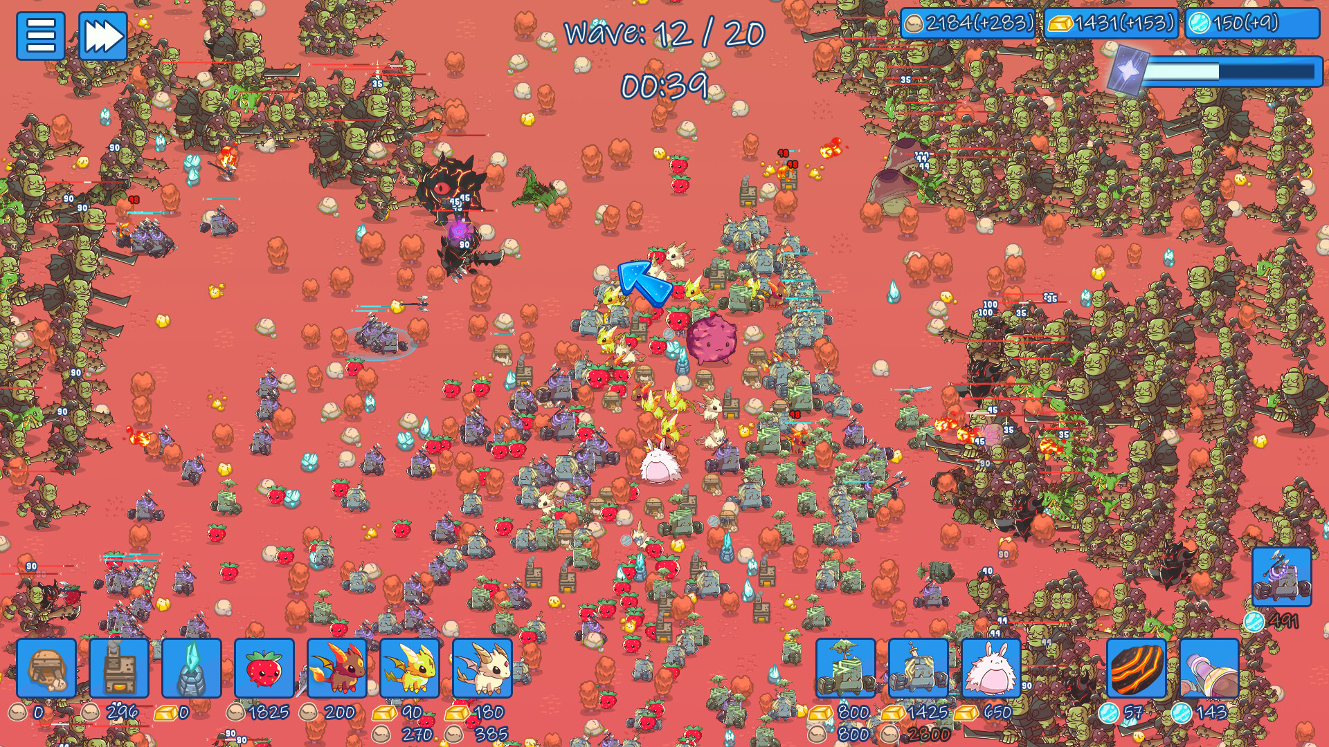 Milky Way TD SURVIVORS AUTOBATTLER RTS screenshot 9