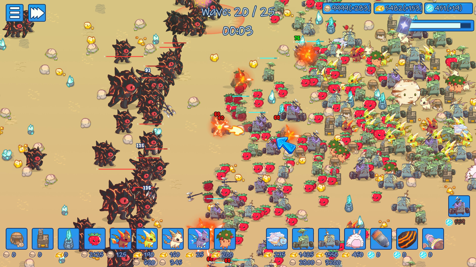 Milky Way TD SURVIVORS AUTOBATTLER RTS: Earth screenshot 5