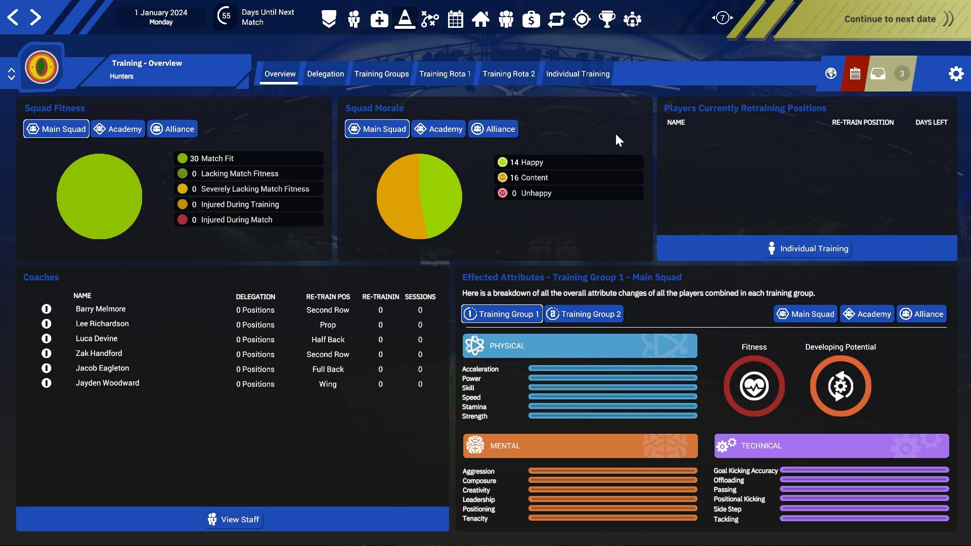 Rugby League Team Manager 4 screenshot 13