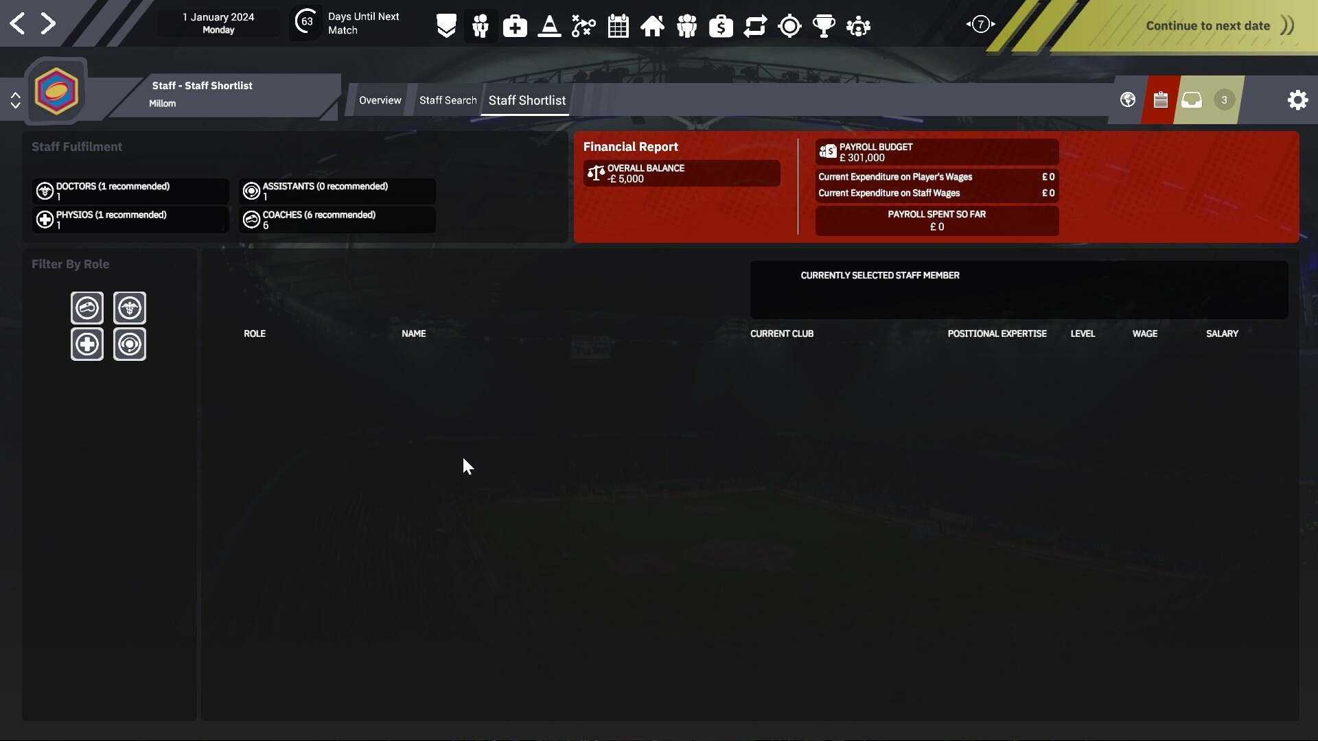 Rugby League Team Manager 4 screenshot 3