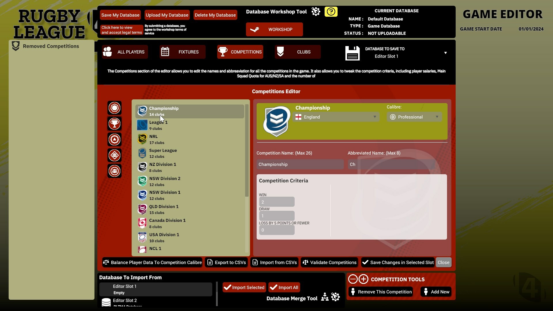 Rugby League Team Manager 4 screenshot 18