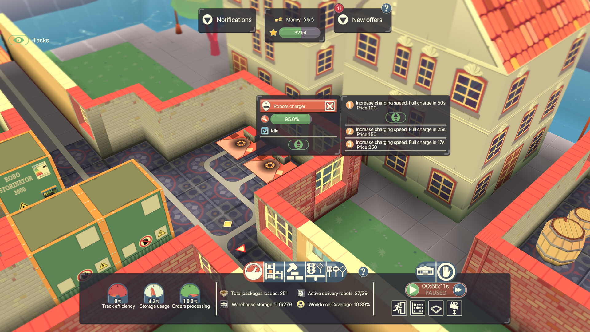Warehouse Bots screenshot 4