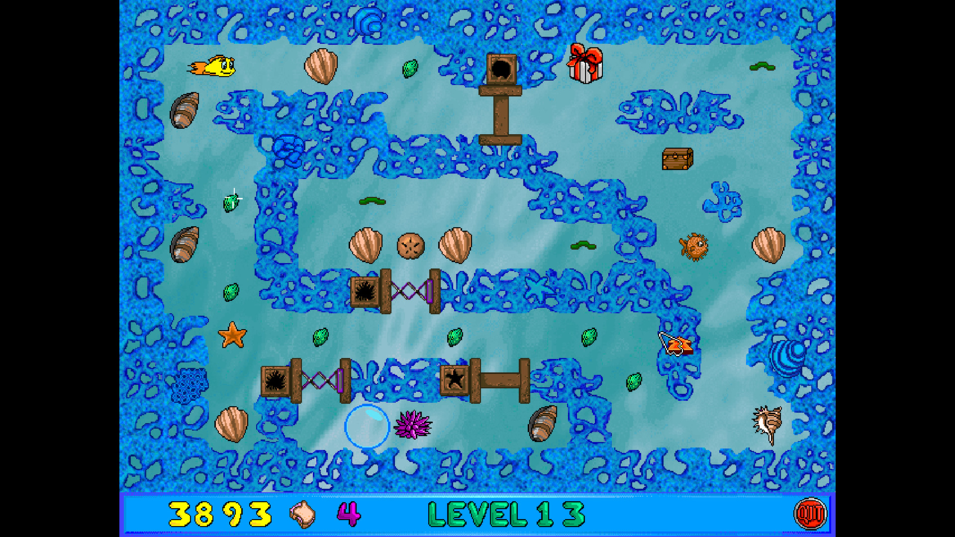 Freddi Fish and Luther's Maze Madness screenshot 4