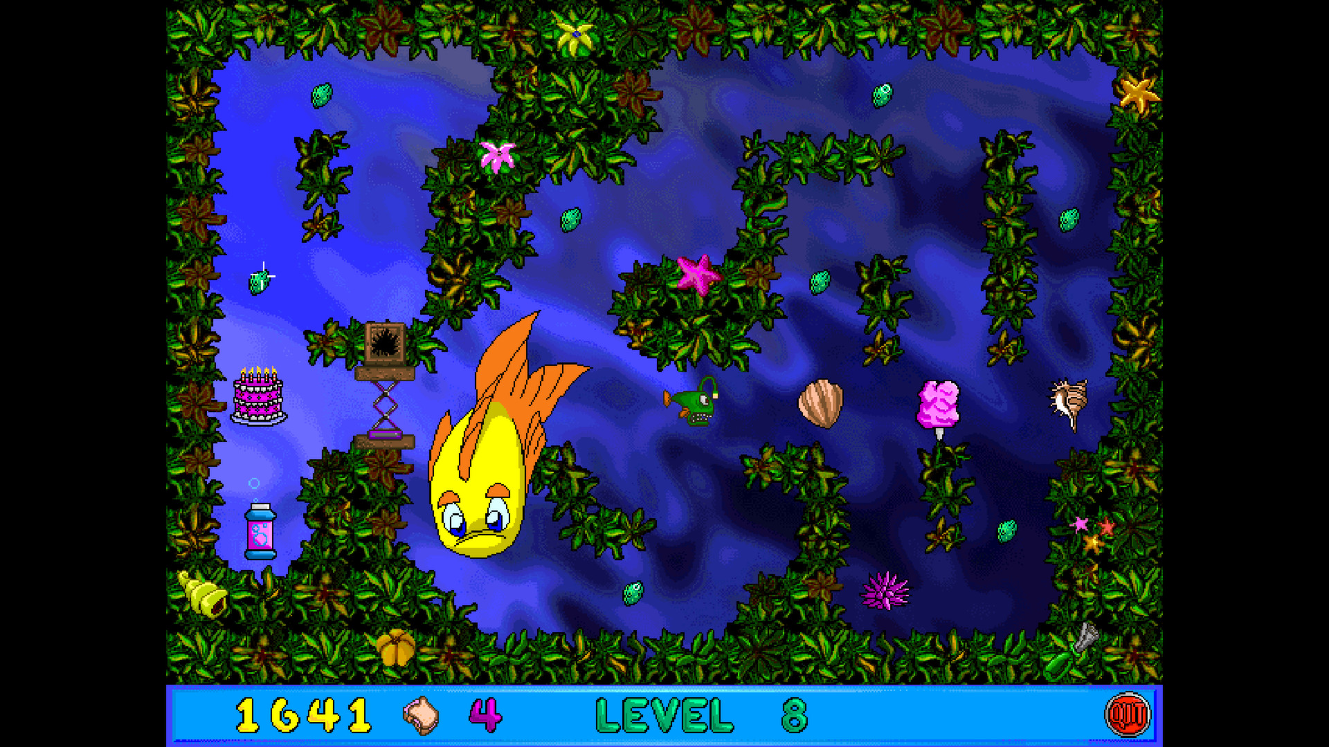 Freddi Fish and Luther's Maze Madness screenshot 3