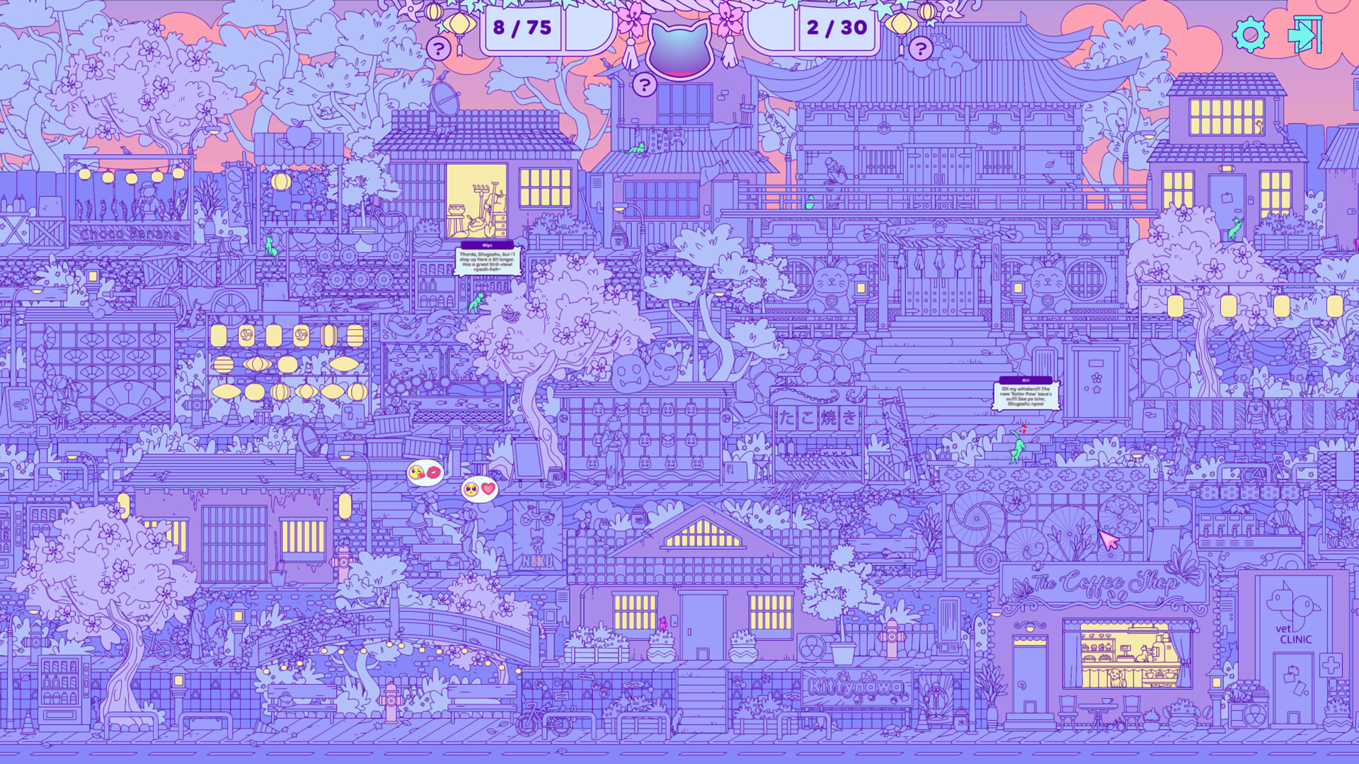 Pawsome Cats in Kittynawa screenshot 1