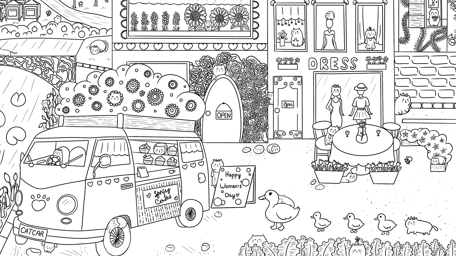 100 March Cats screenshot 6