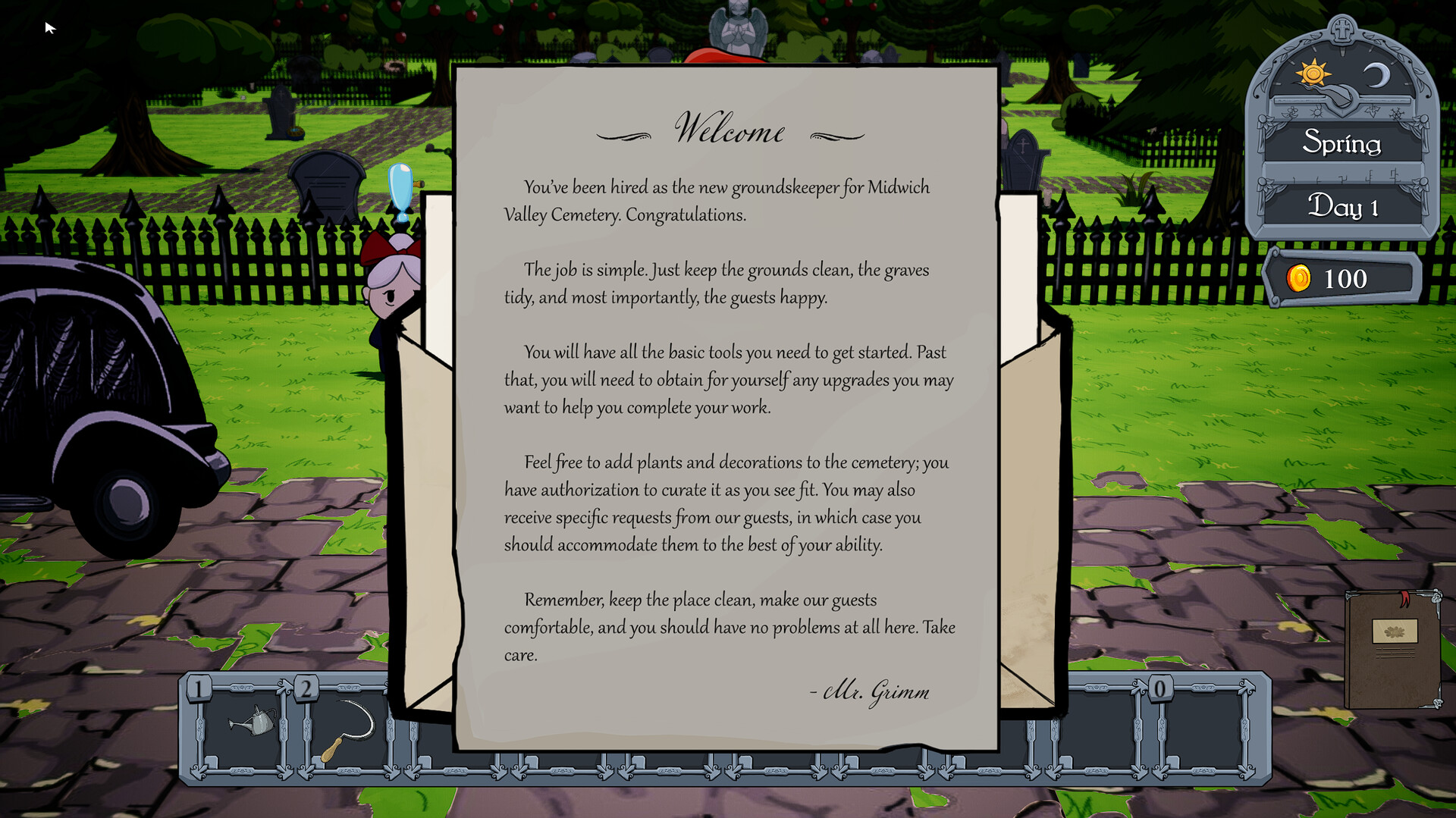 My Little Cemetery screenshot 1