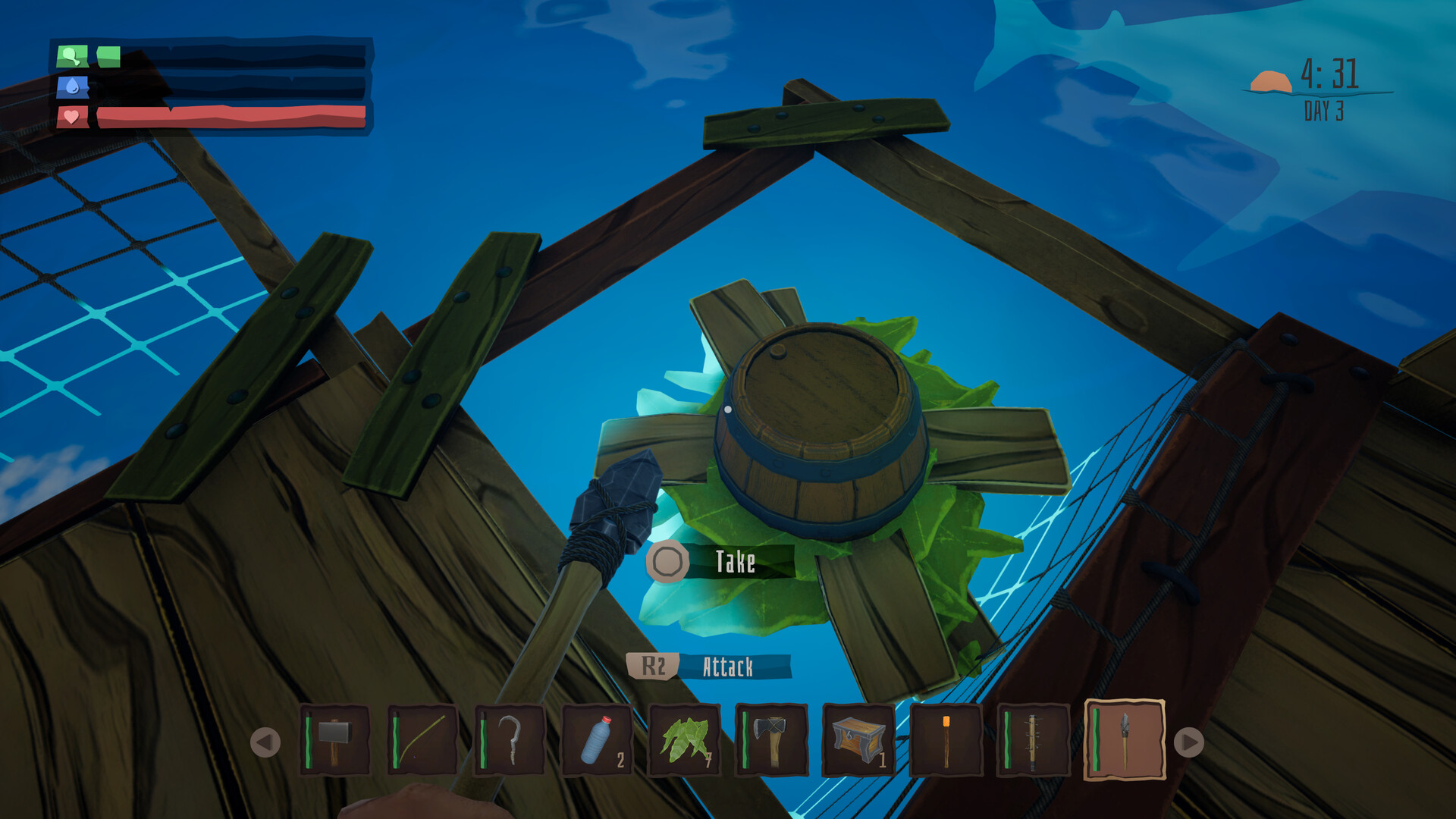 Survival Boat Simulator - Lost at Sea screenshot 3