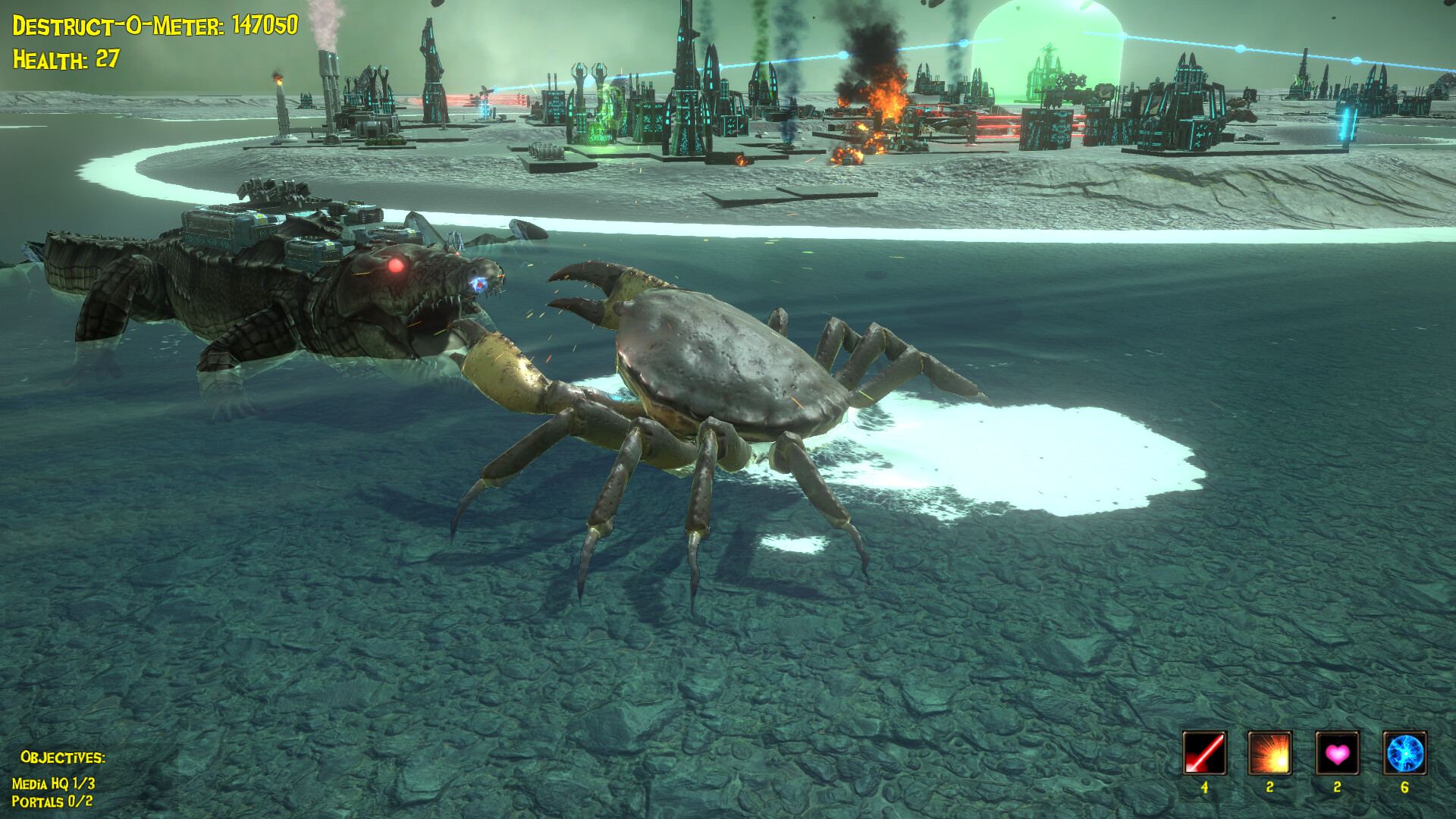 The Giant Crab in Space screenshot 3