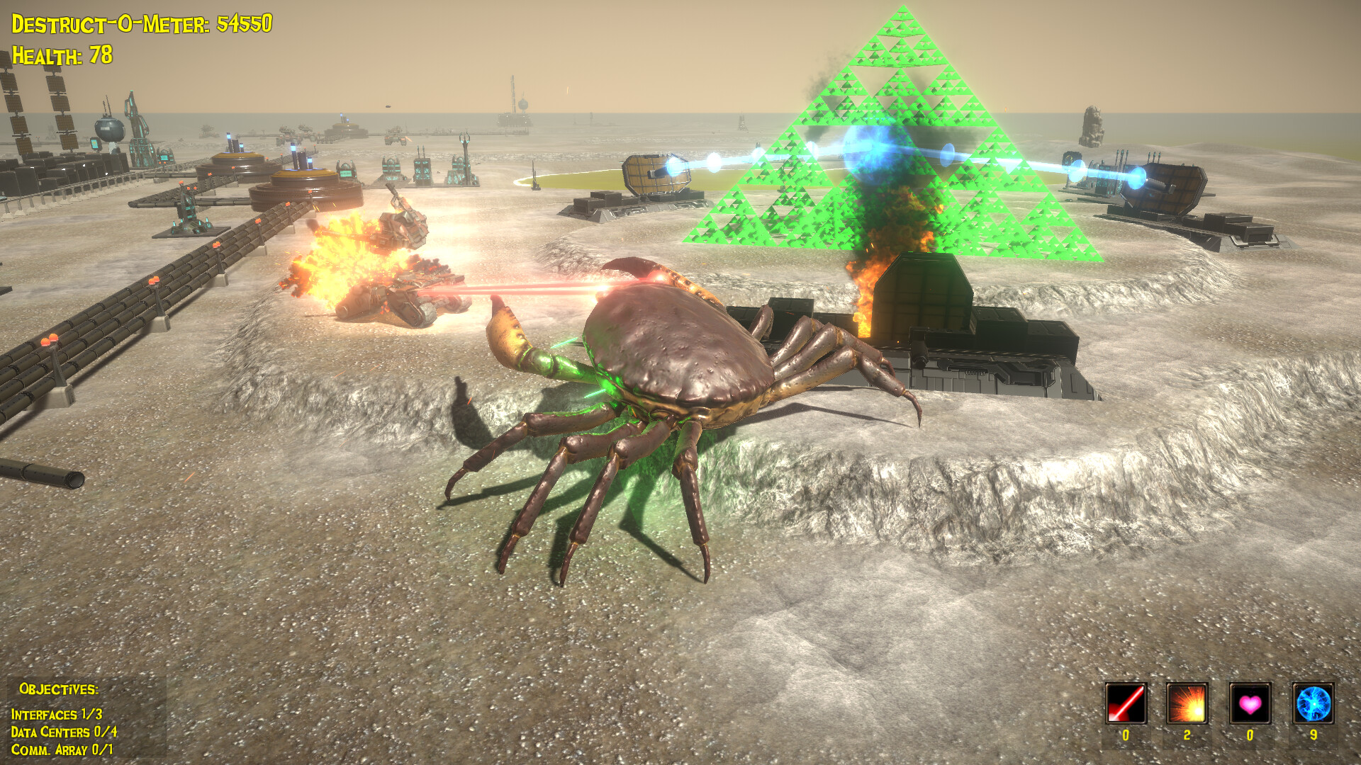 The Giant Crab in Space screenshot 5
