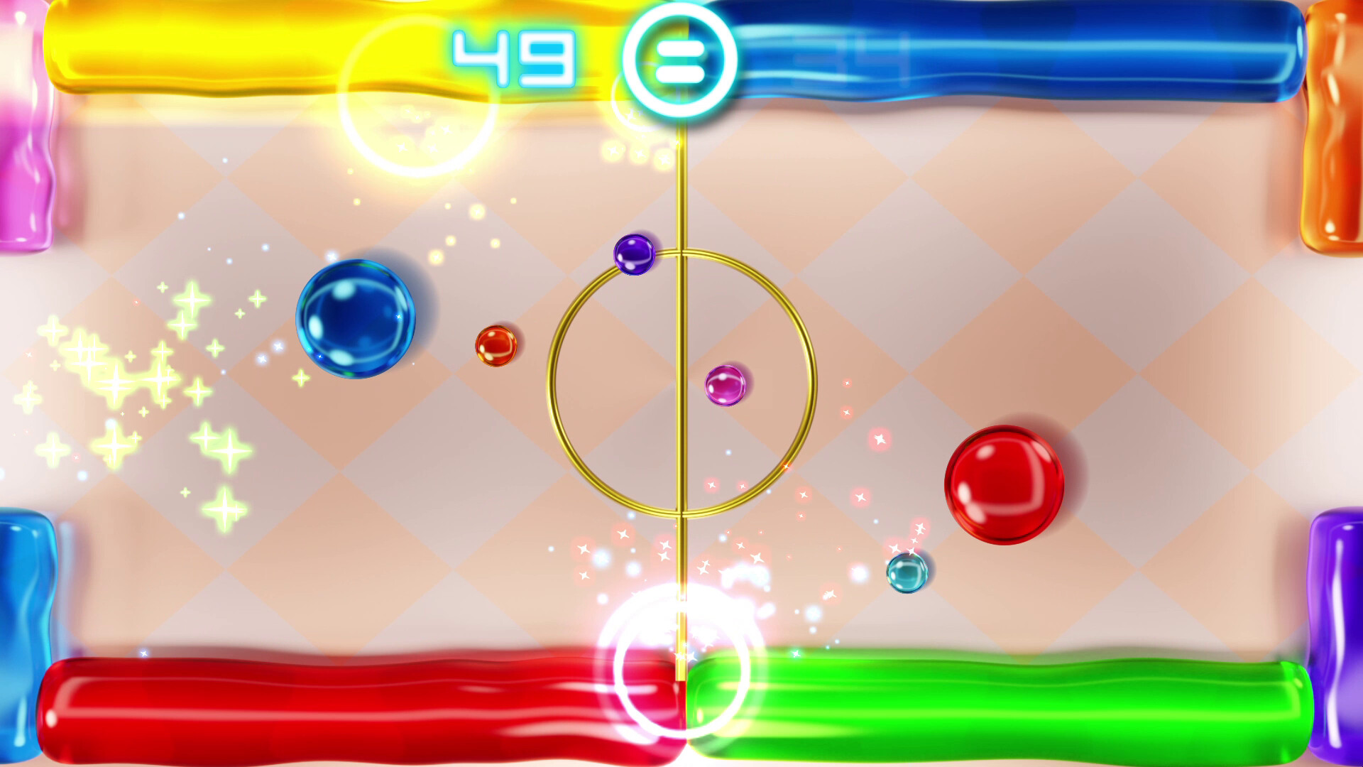 Glow Hockey screenshot 6