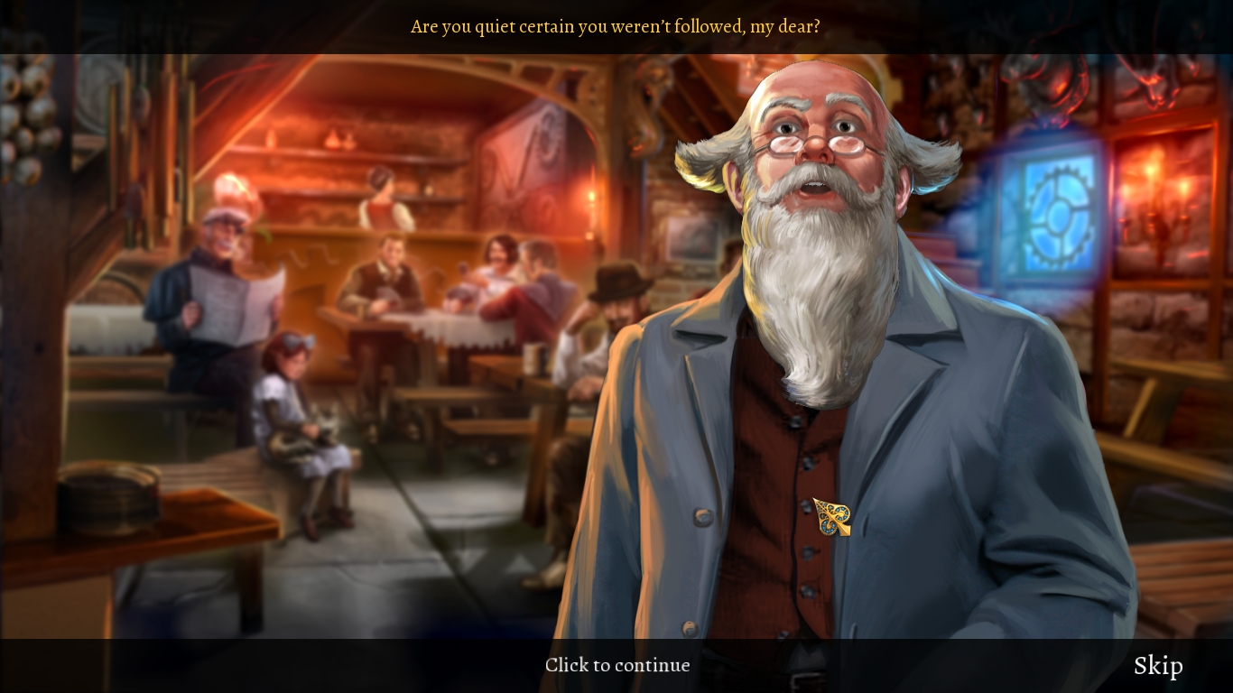 Clockwork Tales: Of Glass and Ink screenshot 1
