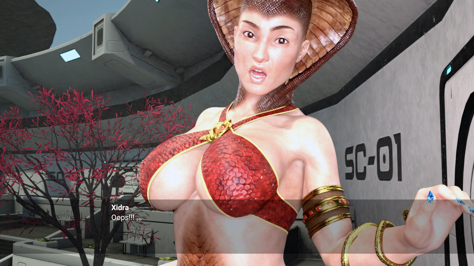 Galactic dating: Harem in space station screenshot 17