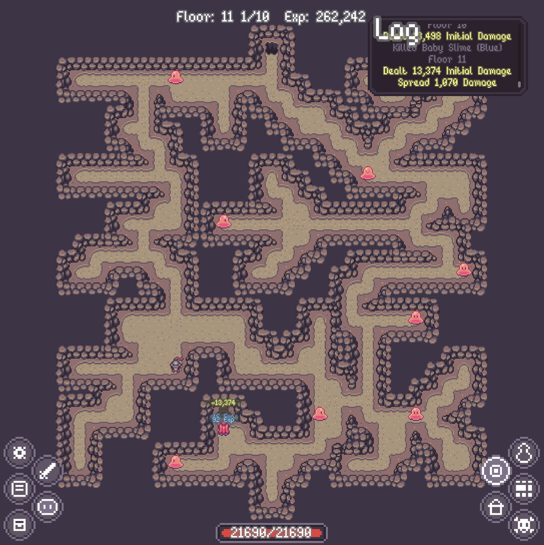 Reborn: An Idle Roguelike RPG screenshot 1