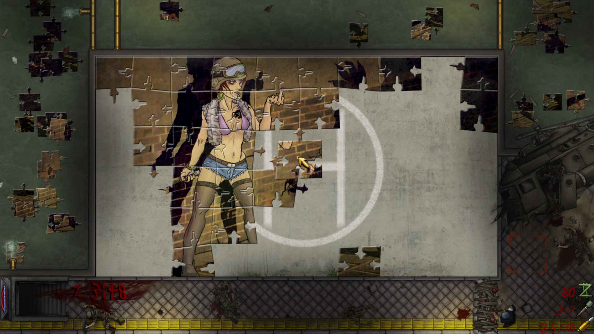 Pixel Puzzles: UndeadZ screenshot 1