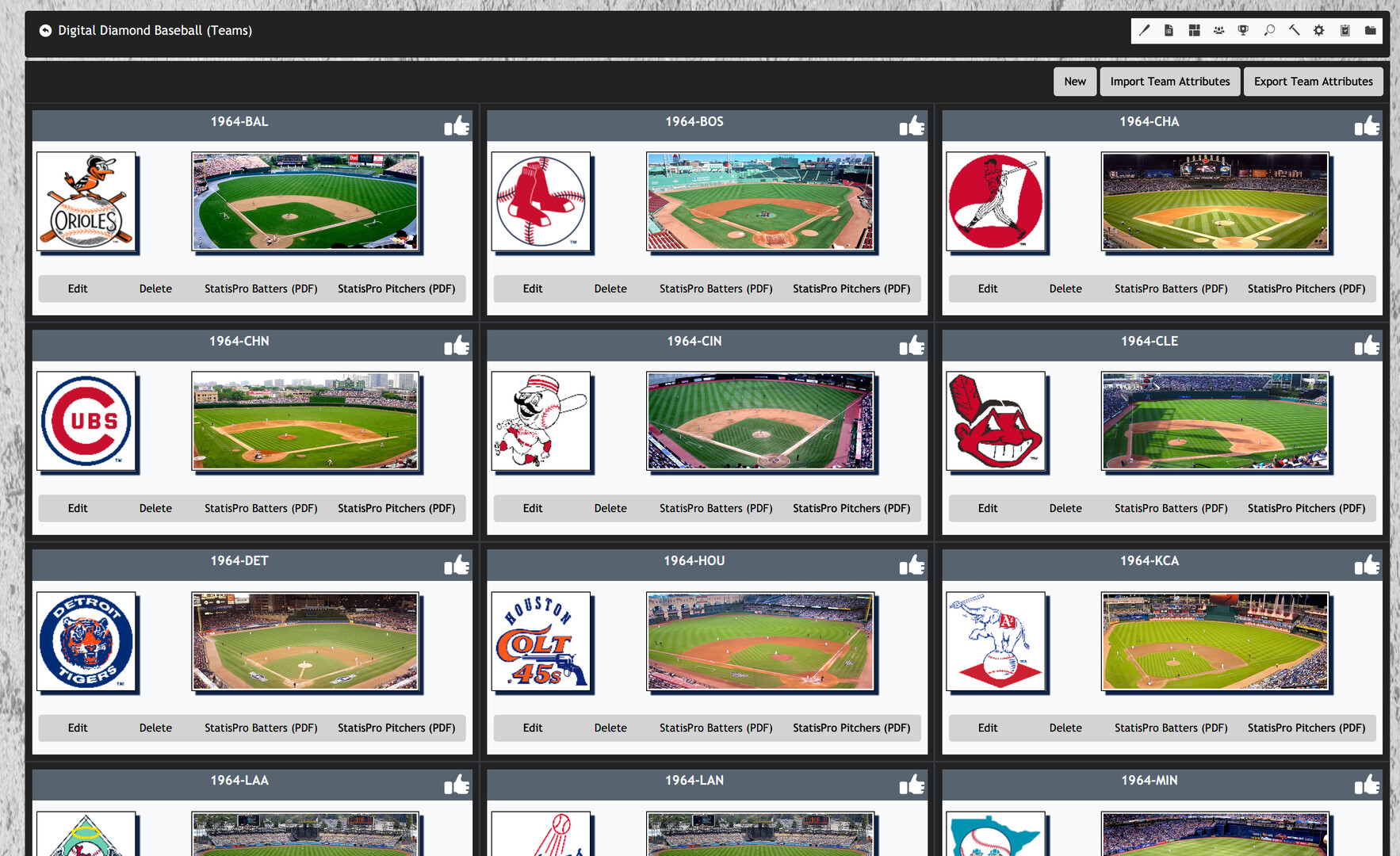 Digital Diamond Baseball V12 screenshot 3