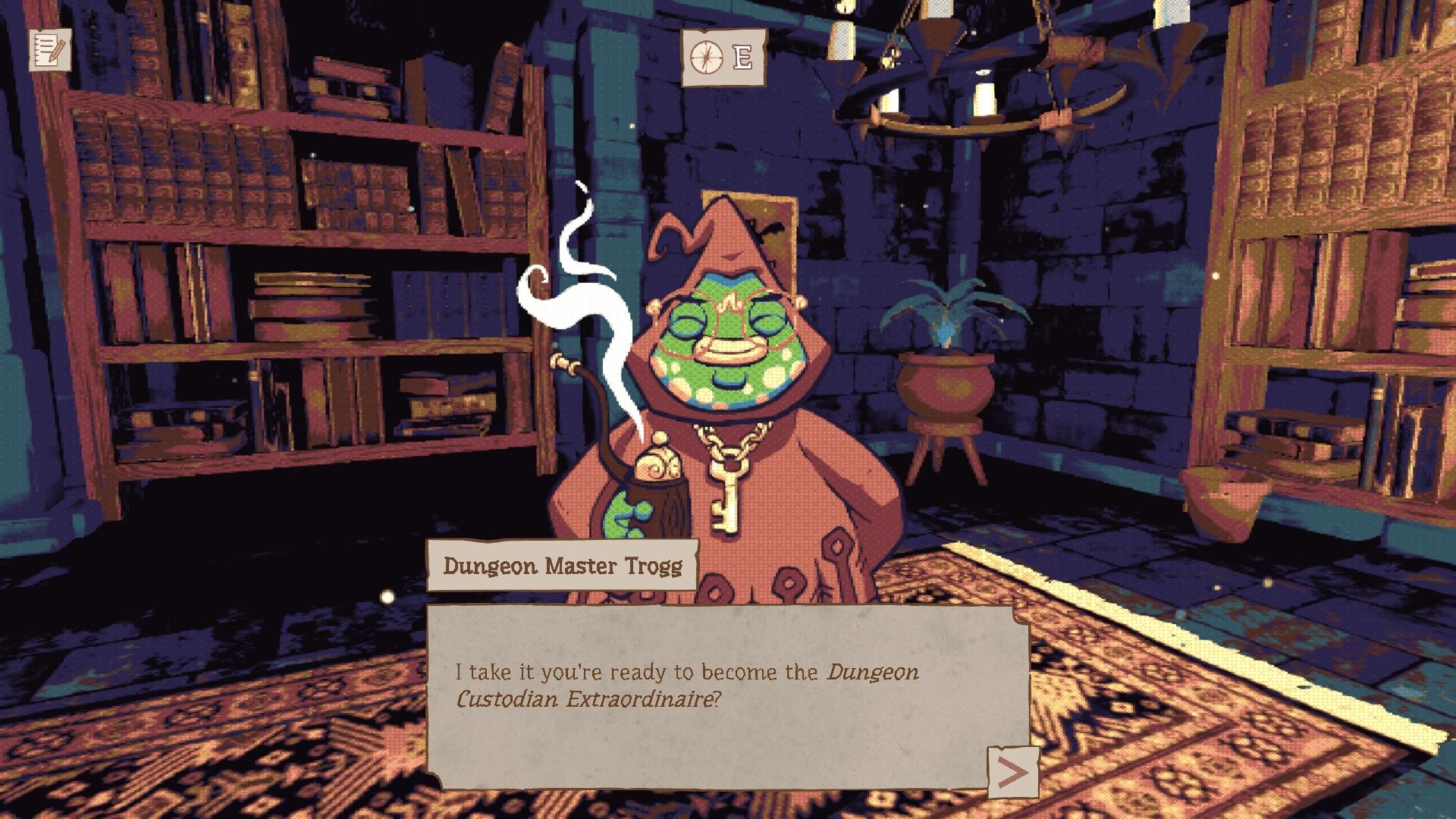 Mops & Mobs: A Sweeping Dungeon Adventure screenshot 1