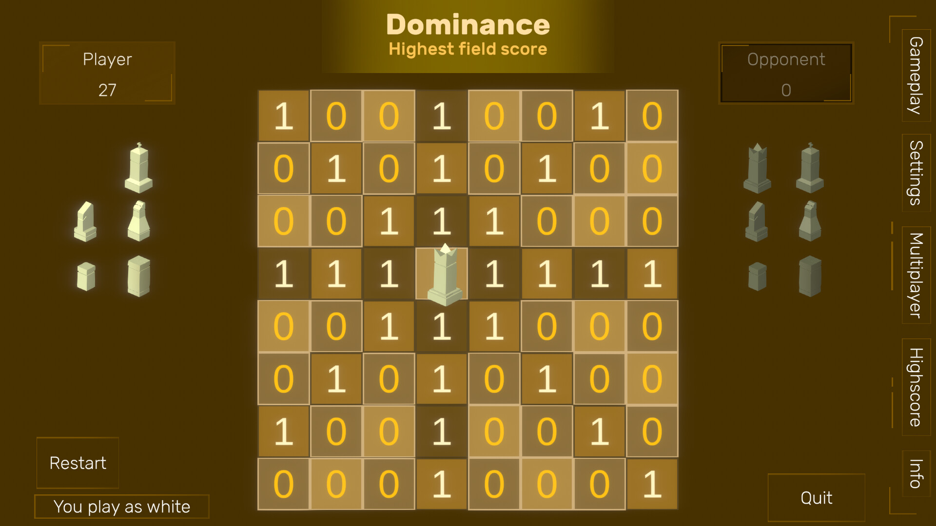 Dominance chess-like screenshot 2