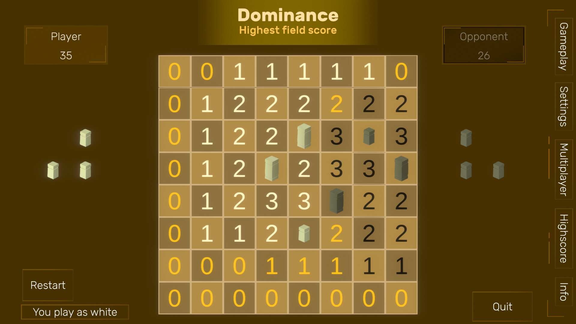 Dominance chess-like screenshot 1