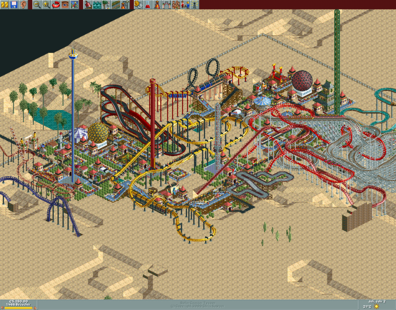 RollerCoaster Tycoon®: Deluxe screenshot 4