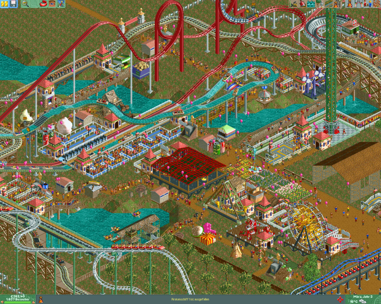 RollerCoaster Tycoon® 2: Triple Thrill Pack screenshot 2