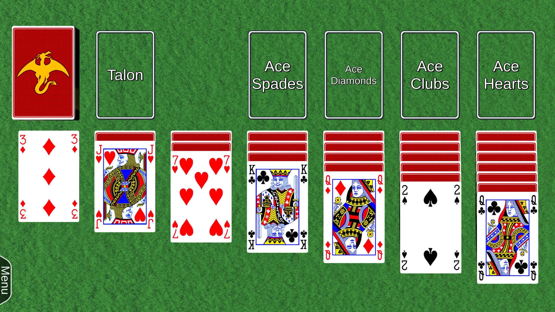 Wyvern Studios Solitaire: 30th Aniversary Edition screenshot 1