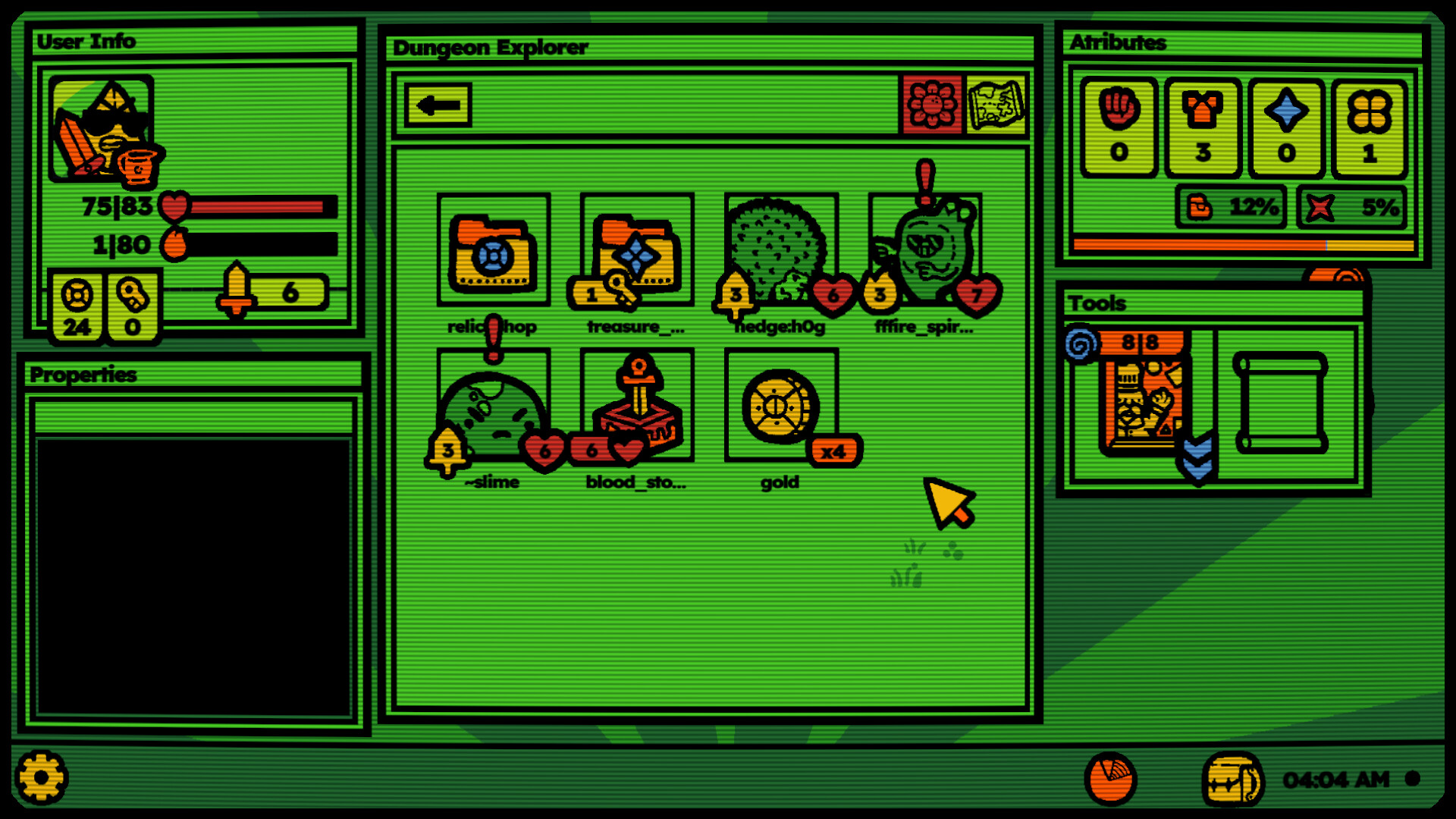 Folder Dungeon screenshot 1