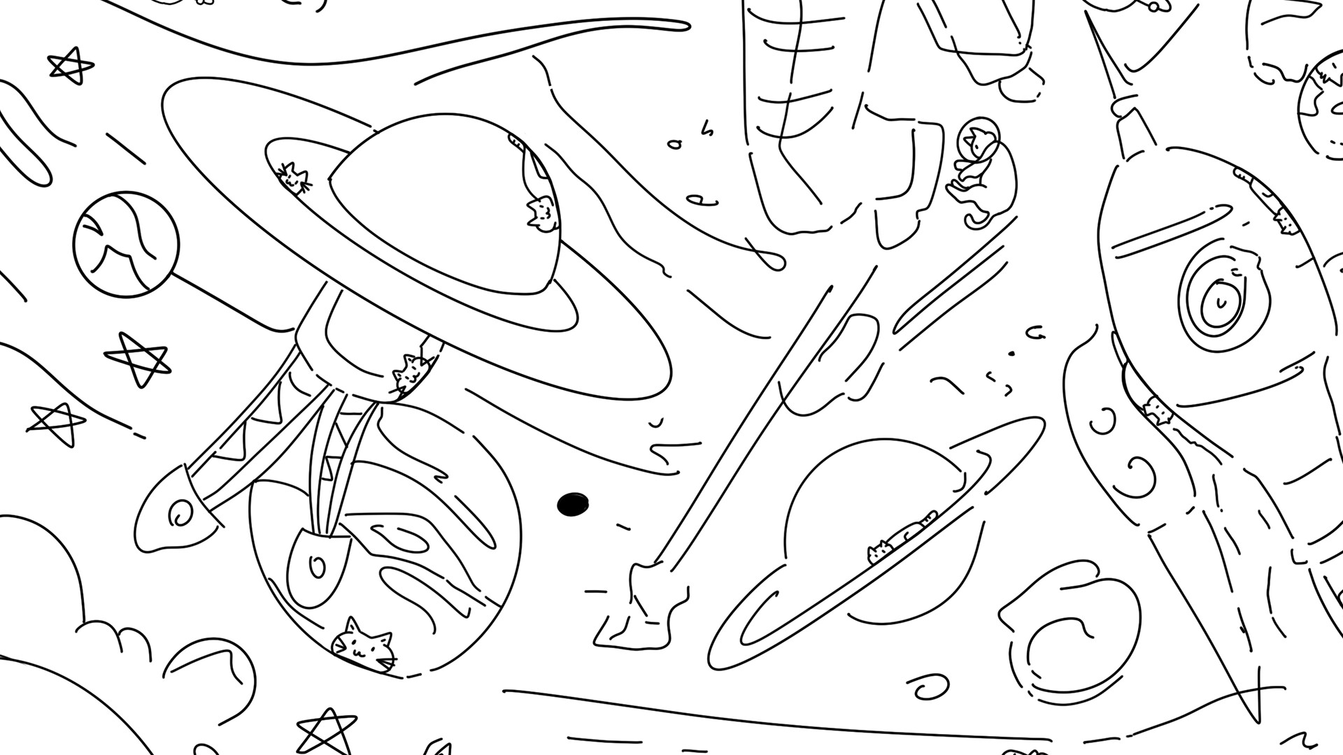 100 Space Cats screenshot 2
